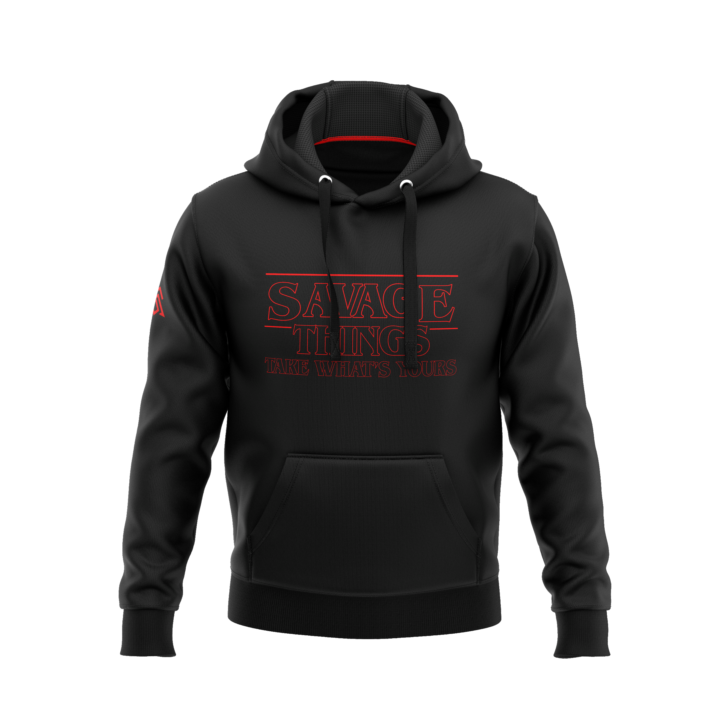 Black Savage Things Hoodie