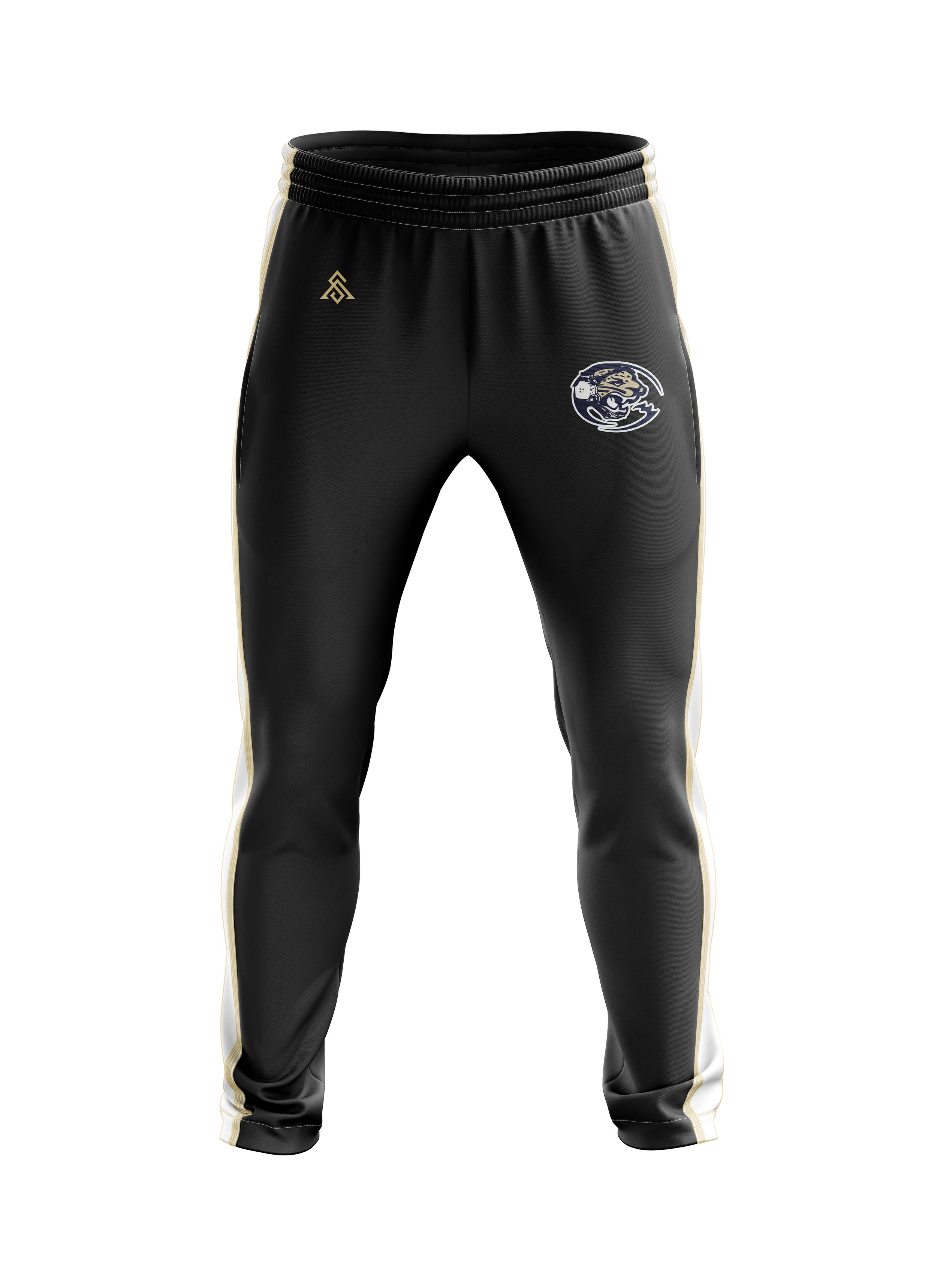 Atrisco Black Track Pants