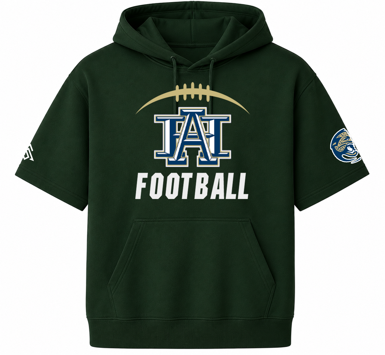 AHA Football Half Sleeve Hoodie.png