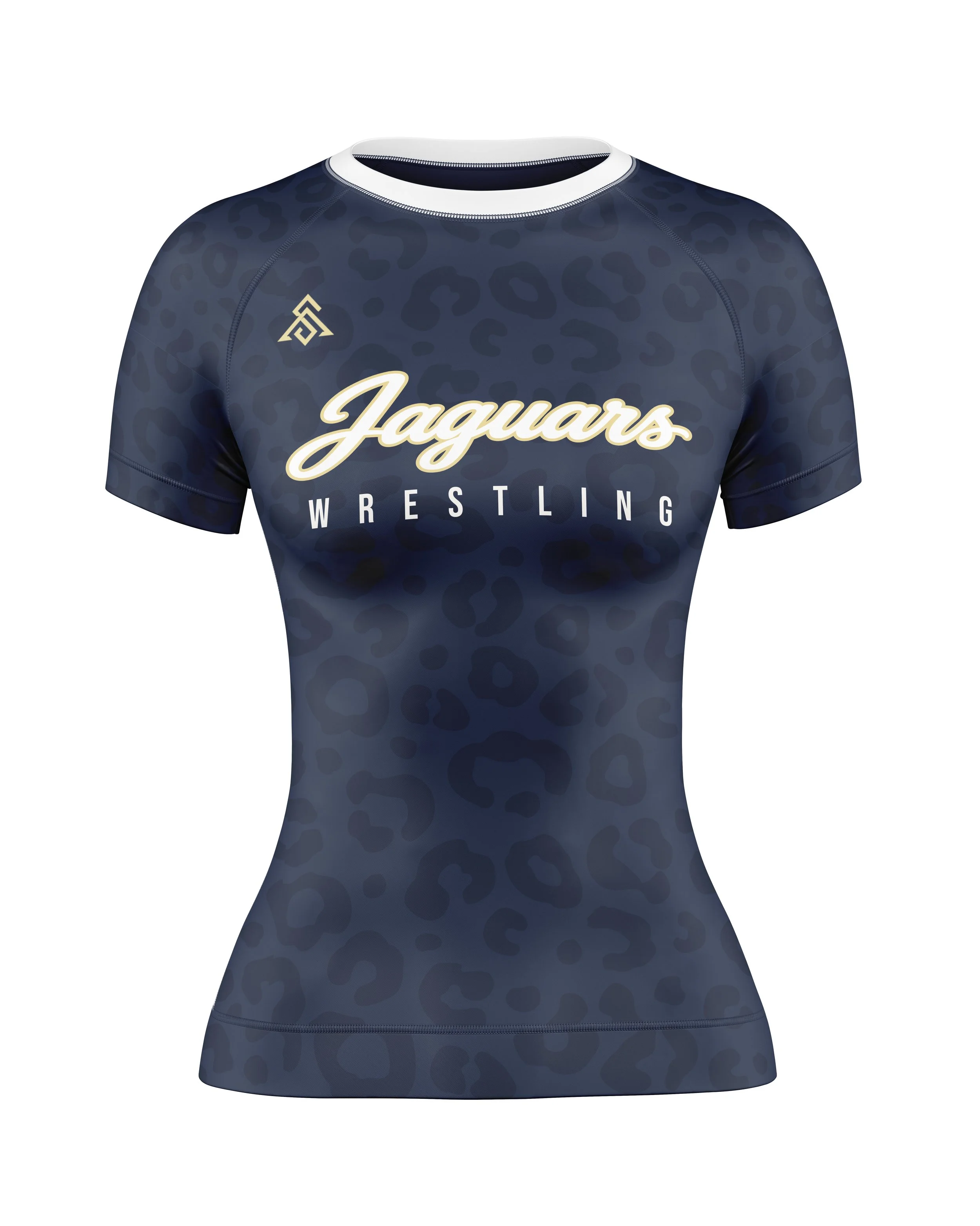 AHA Womens Blue Compression Top (Front View) copy 2.jpg