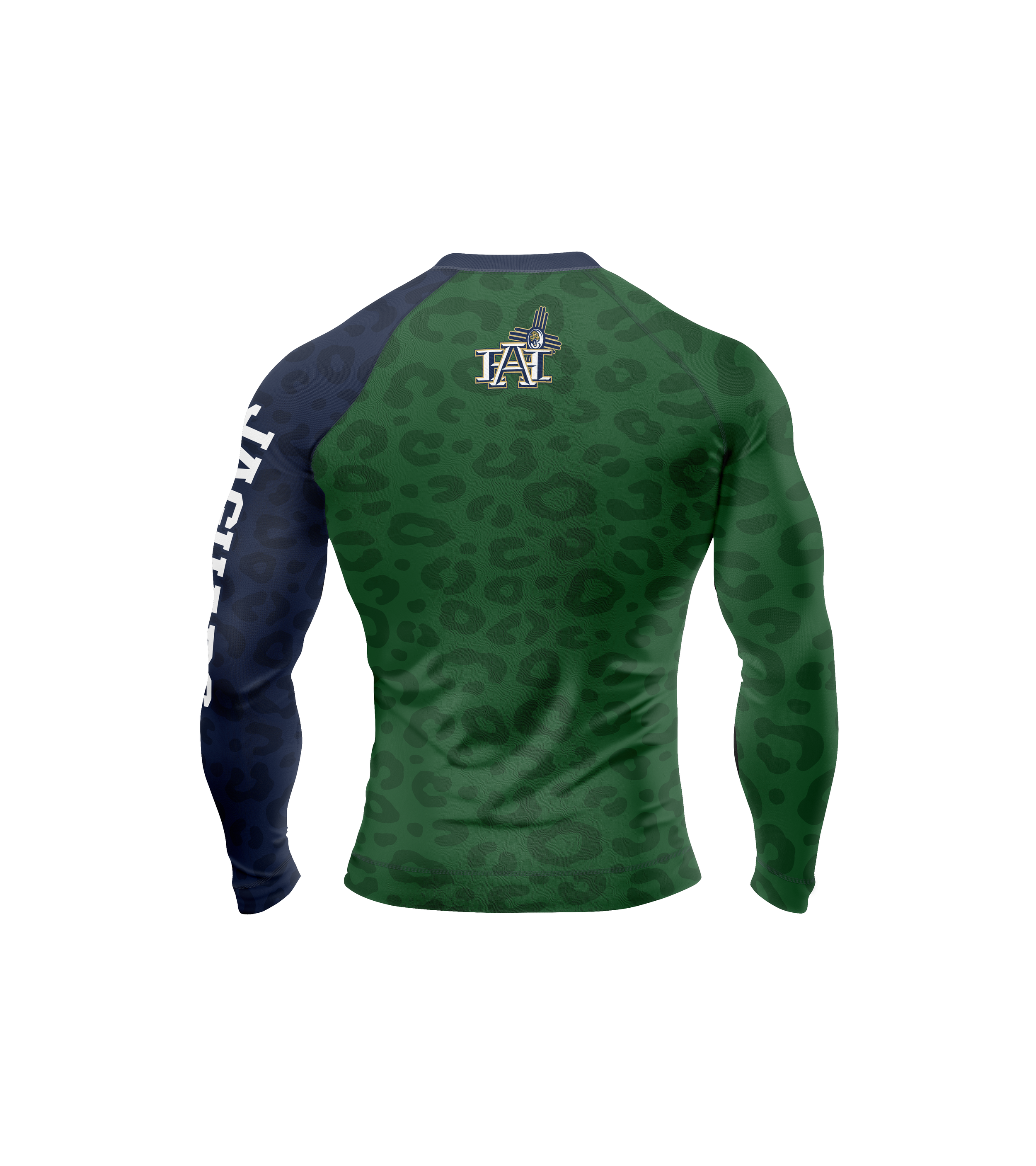 AHA Green Long Sleeve Compression Shirt (Back View) copy.png
