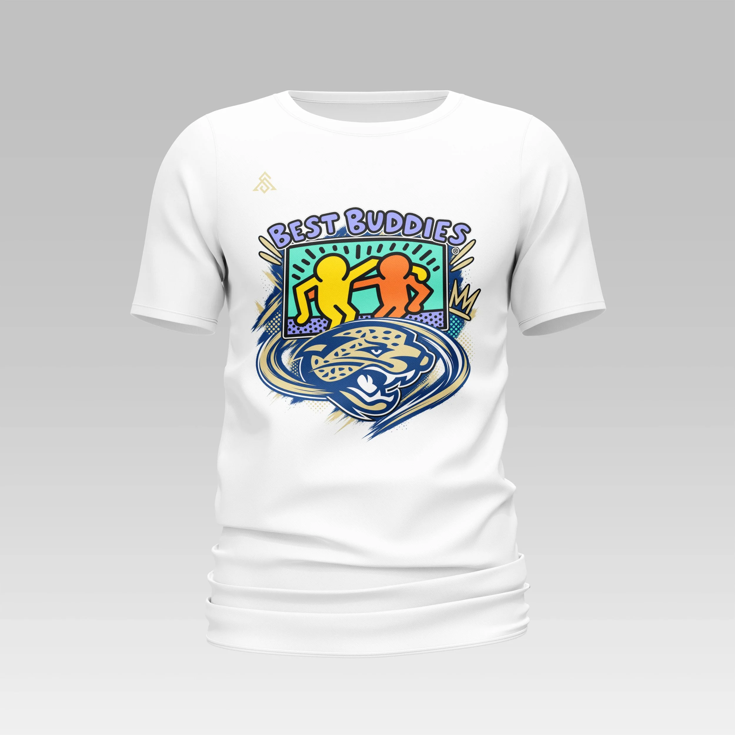Best Buddies White AHA Cotton Shirt (Front View) copy.jpg