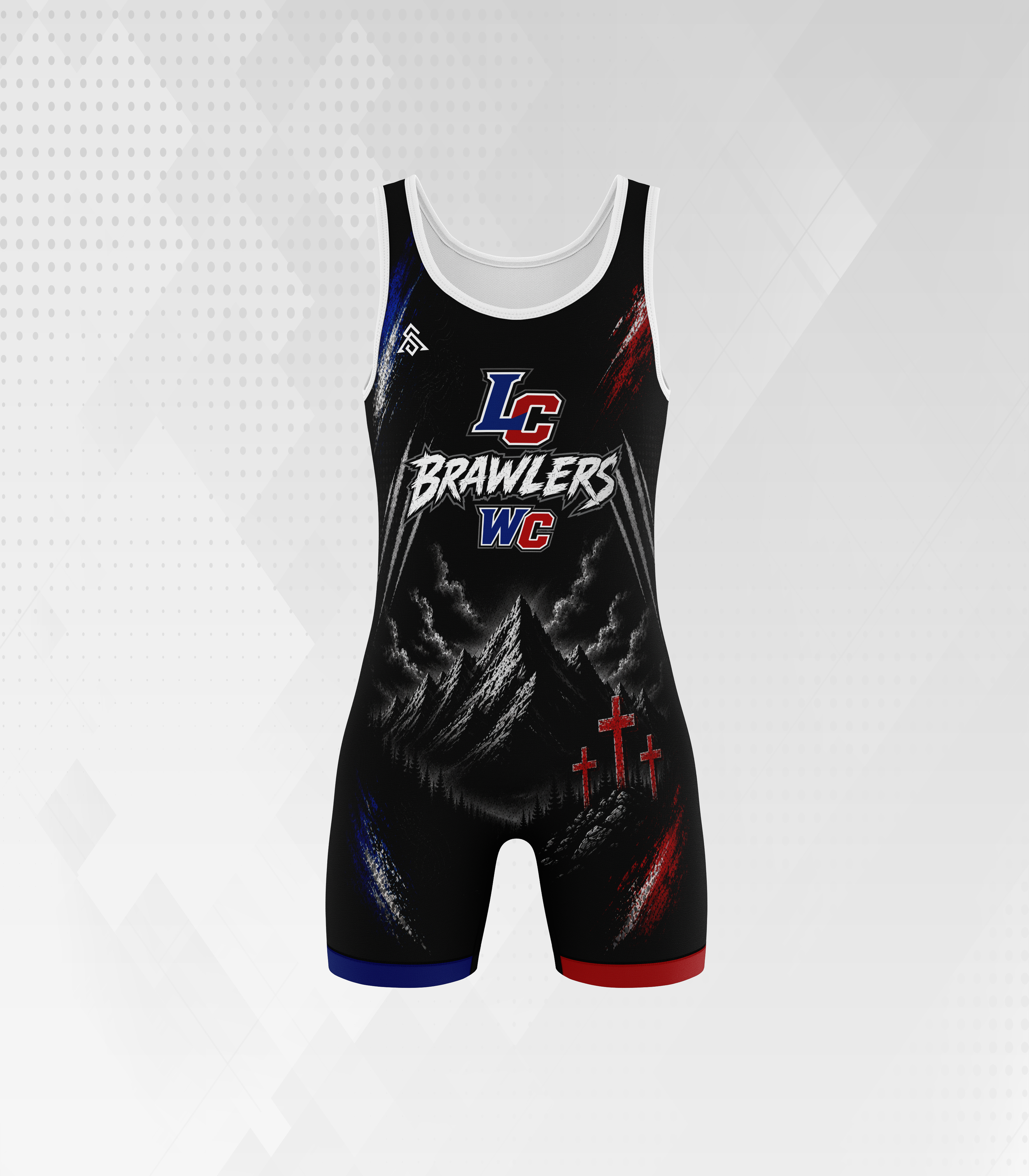 LC Brawlers Singlet (Boys)