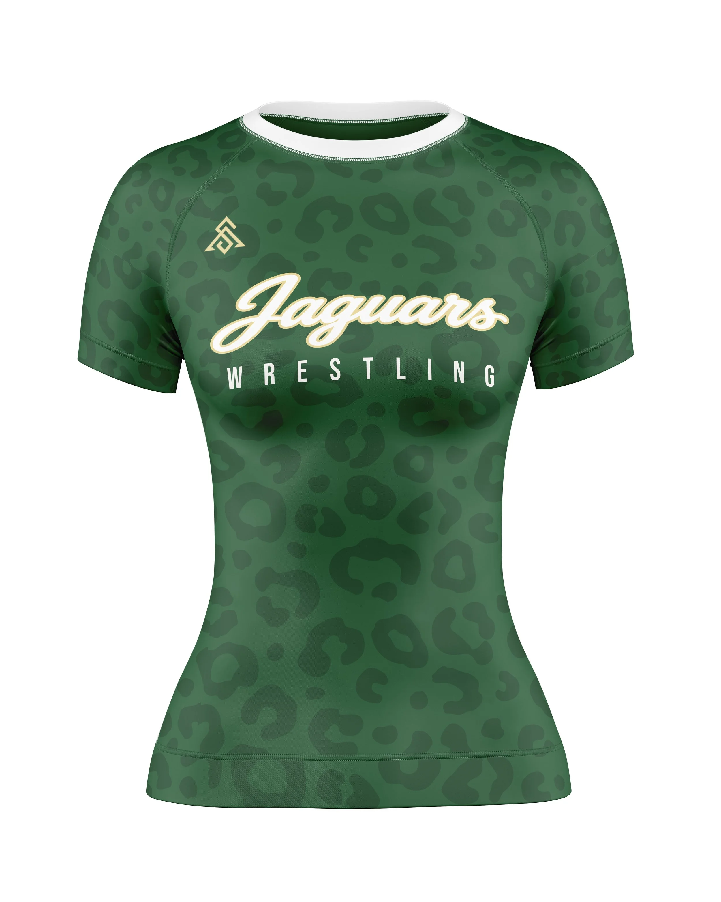 AHA Womens Green Compression Top (Front View) copy 2.jpg