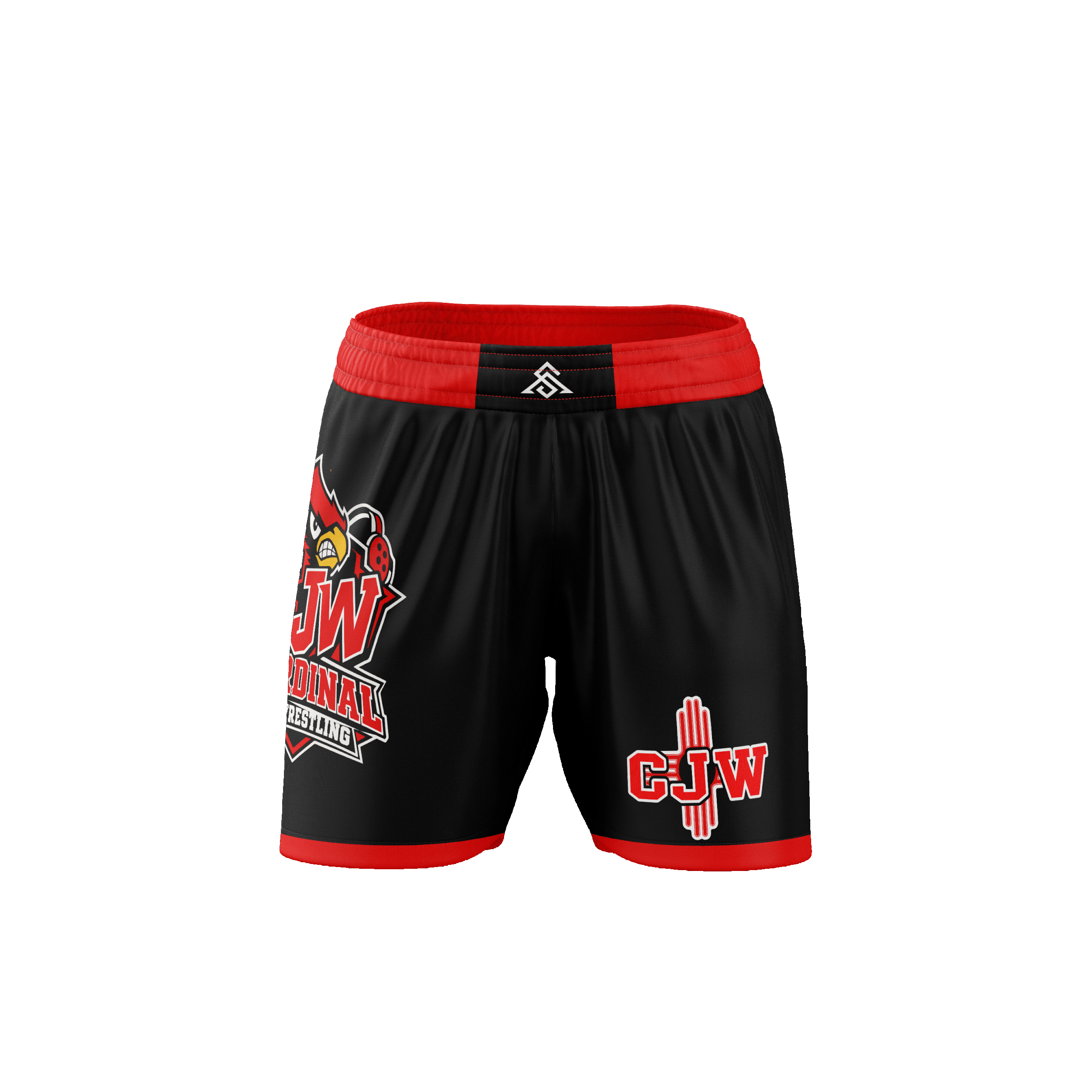 Cardinal Wrestling Fight Shorts