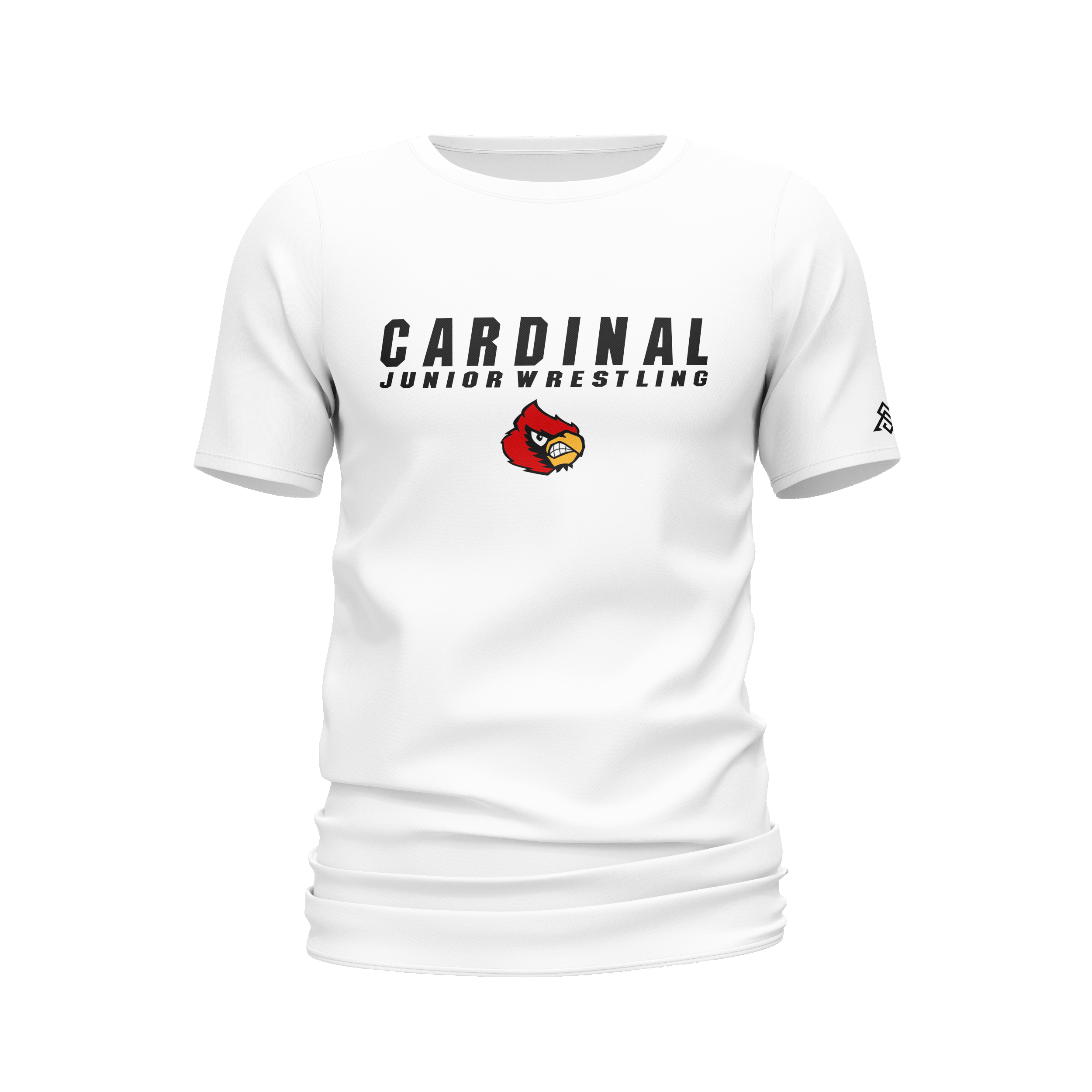 Cardinal Wrestling White Cotton Shirt