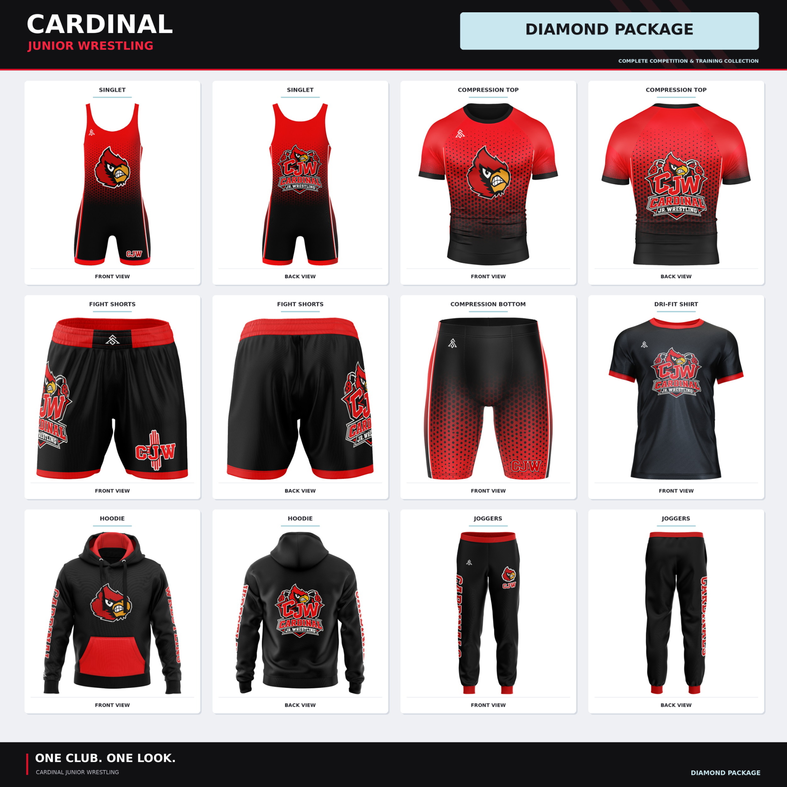 Cardinal Wrestling Diamond Package