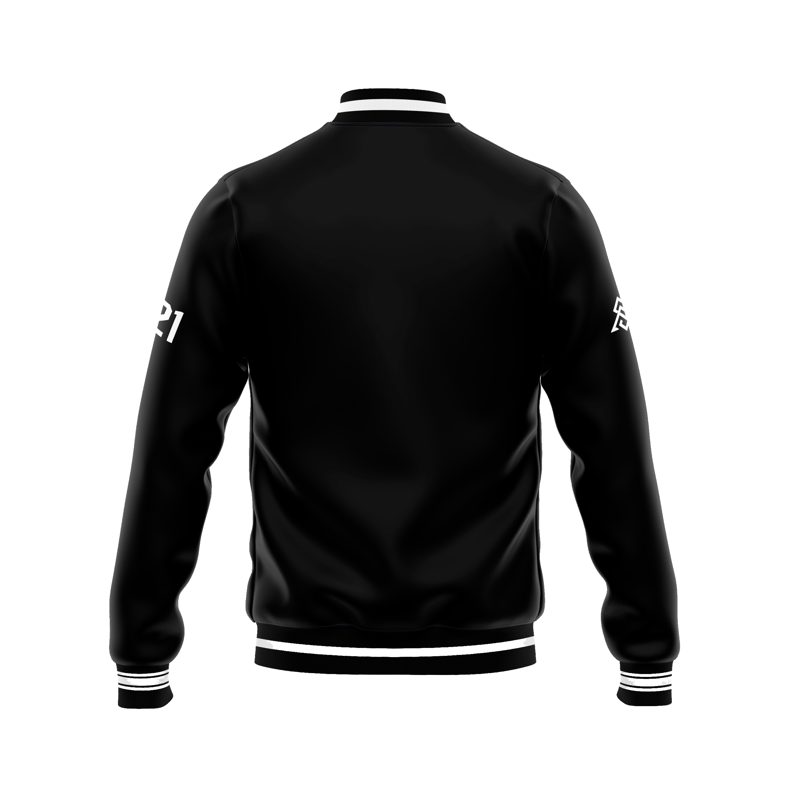 Satin Black Bomber (Back View) copy 2.gif