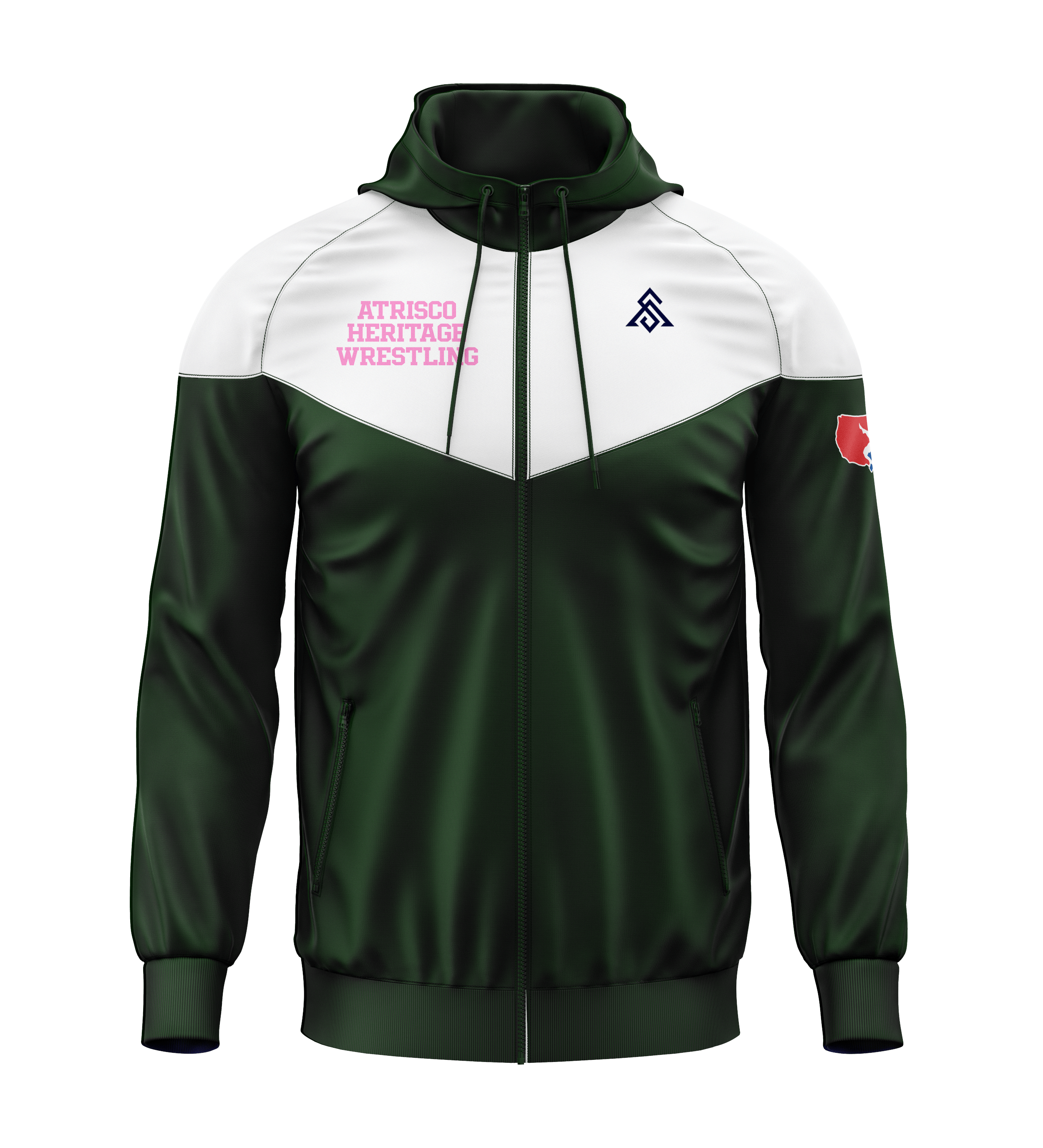 AHA Windbreaker Ladys 2 (Front View) copy 2.gif