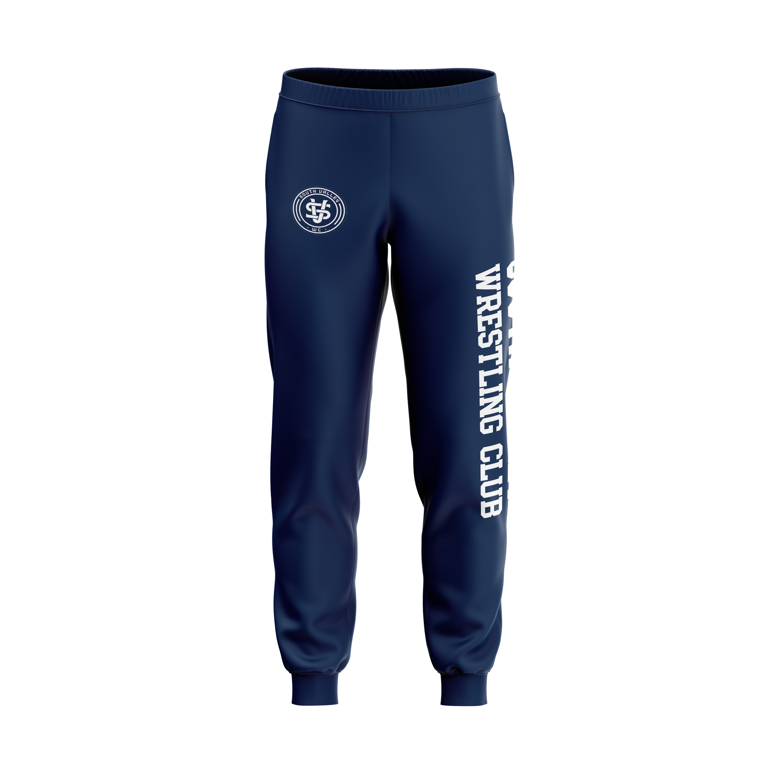 SVWC Blue Cotton Joggers