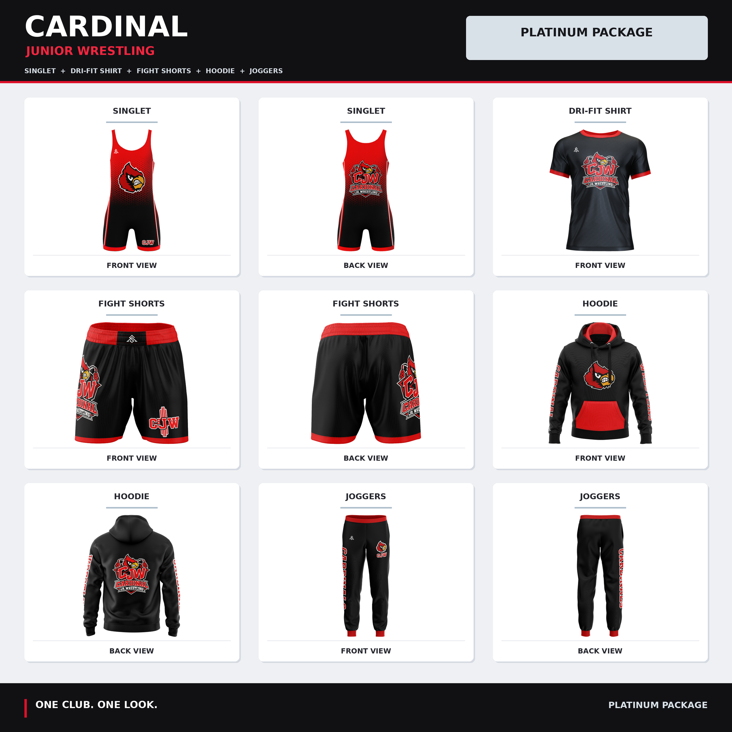 Cardinal Wrestling Platinum Package