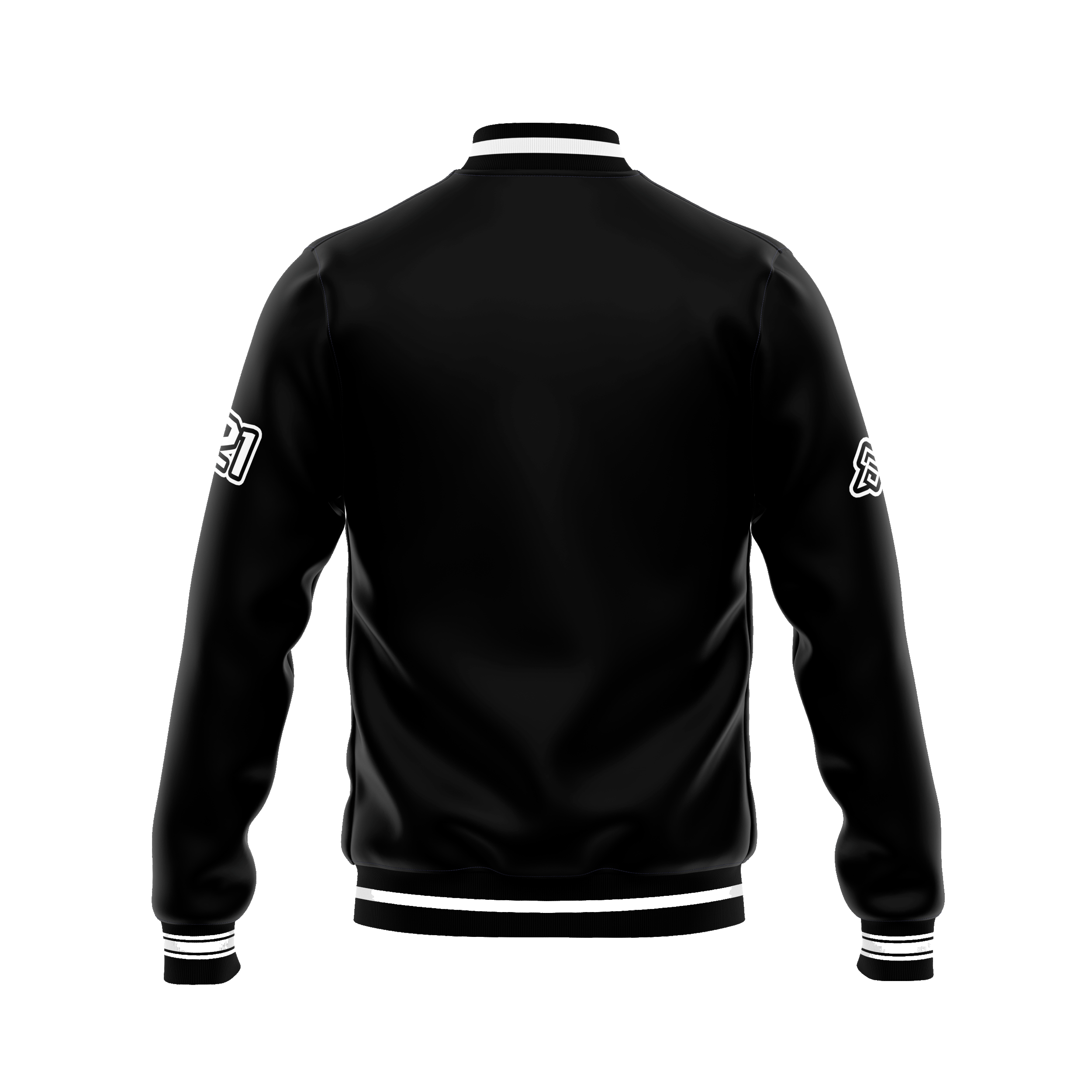 Satin Black Bomber (Back View) copy 2.gif