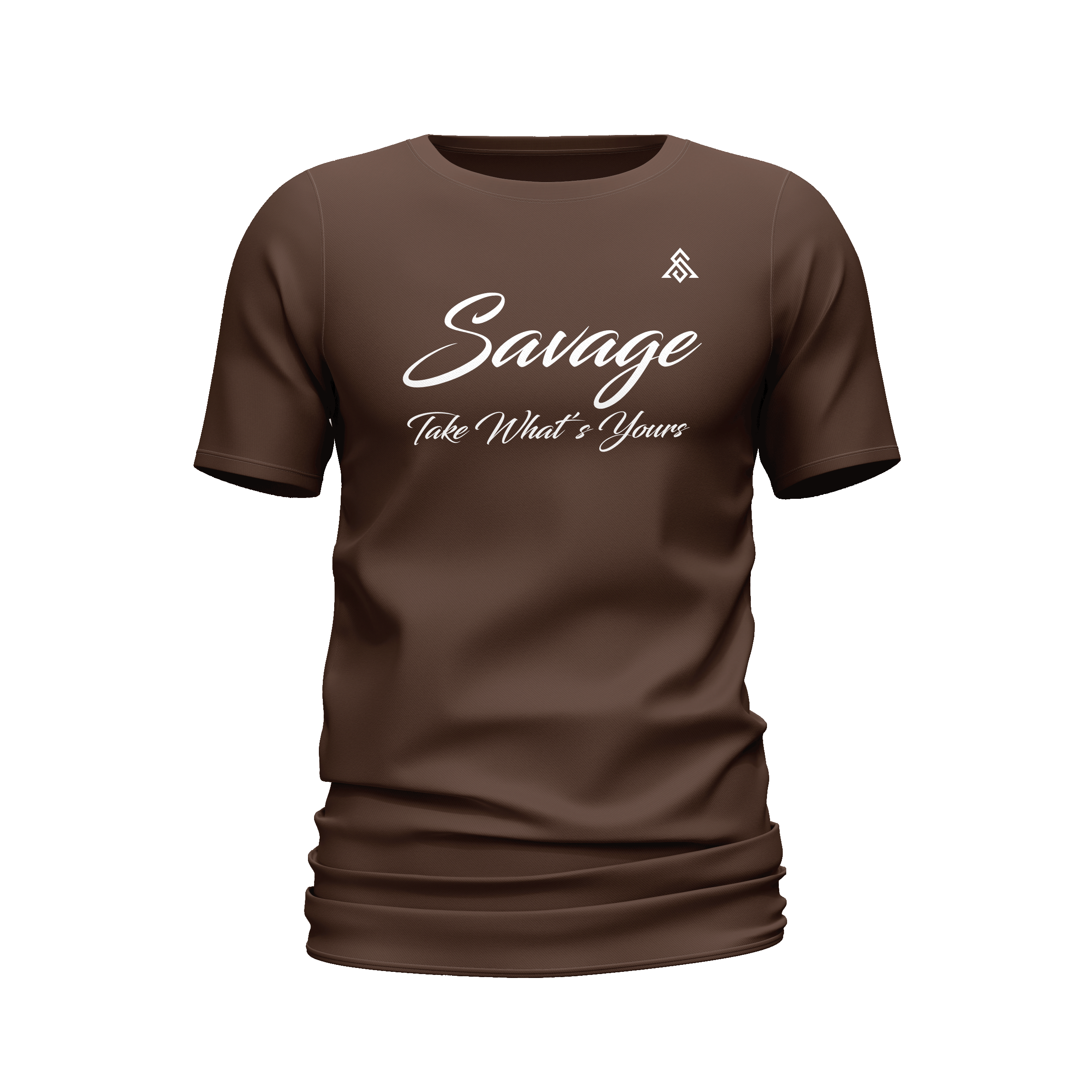 Savage Chocolate Brown Cotton Shirt