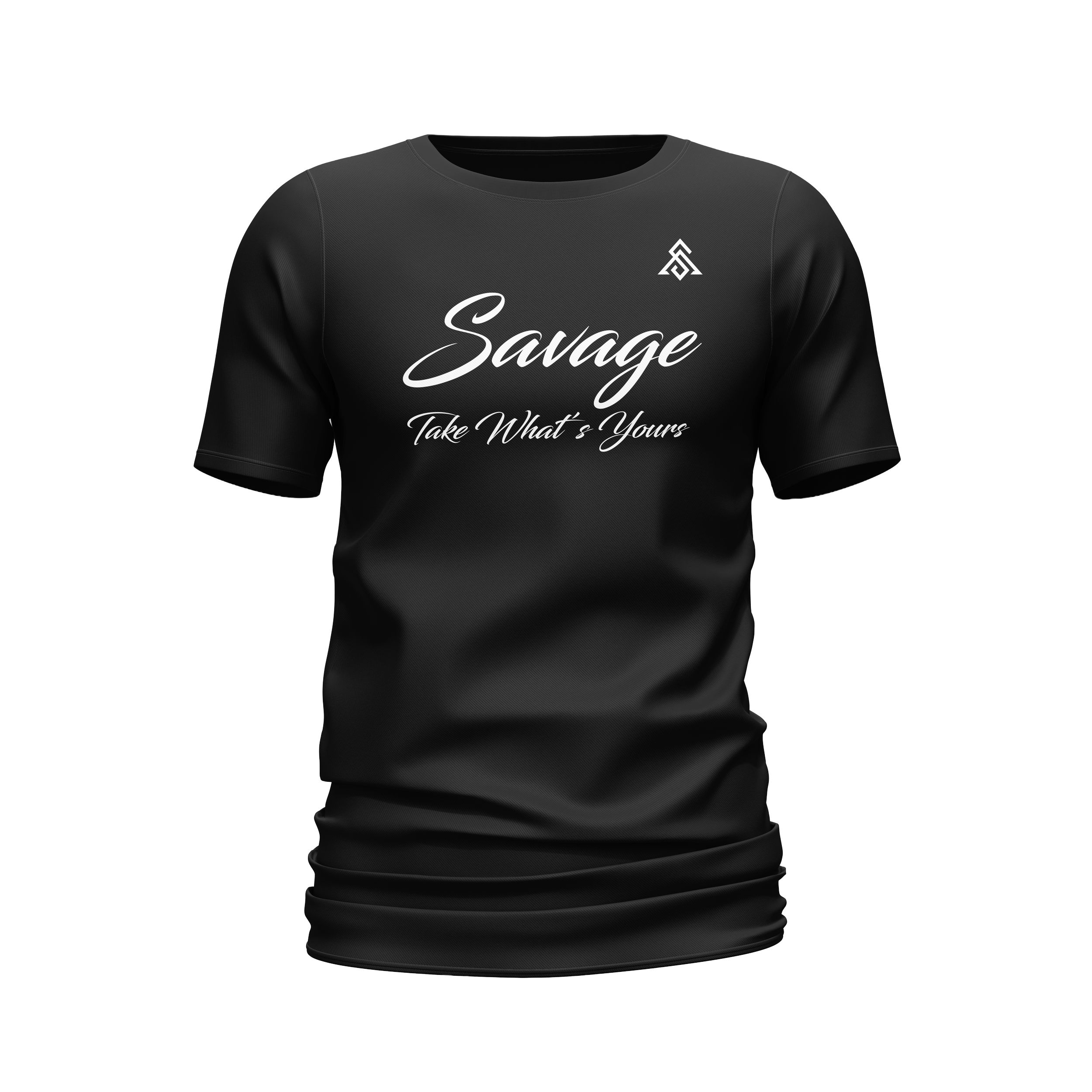 Savage Black Cotton Shirt