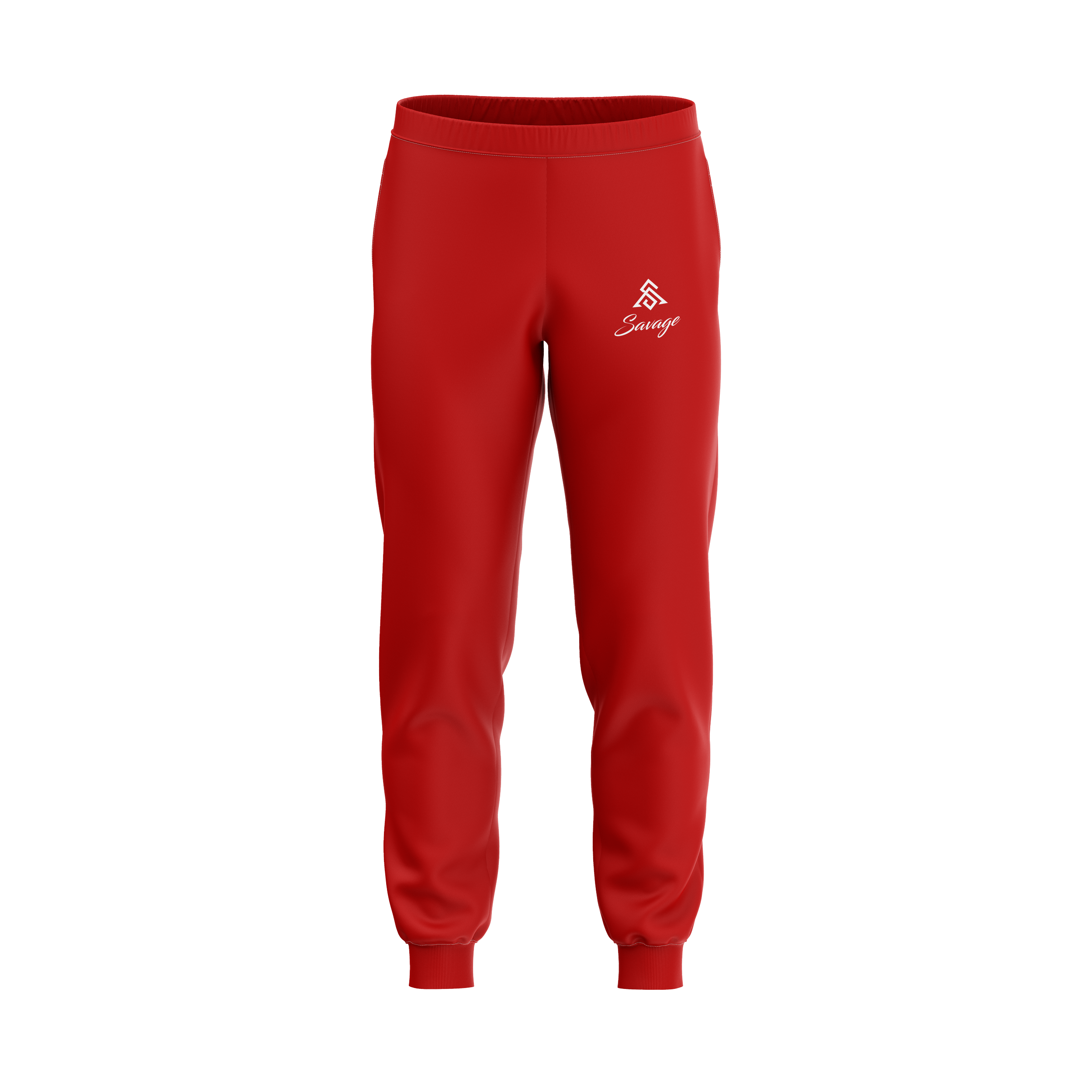 Savage Varsity Red Joggers