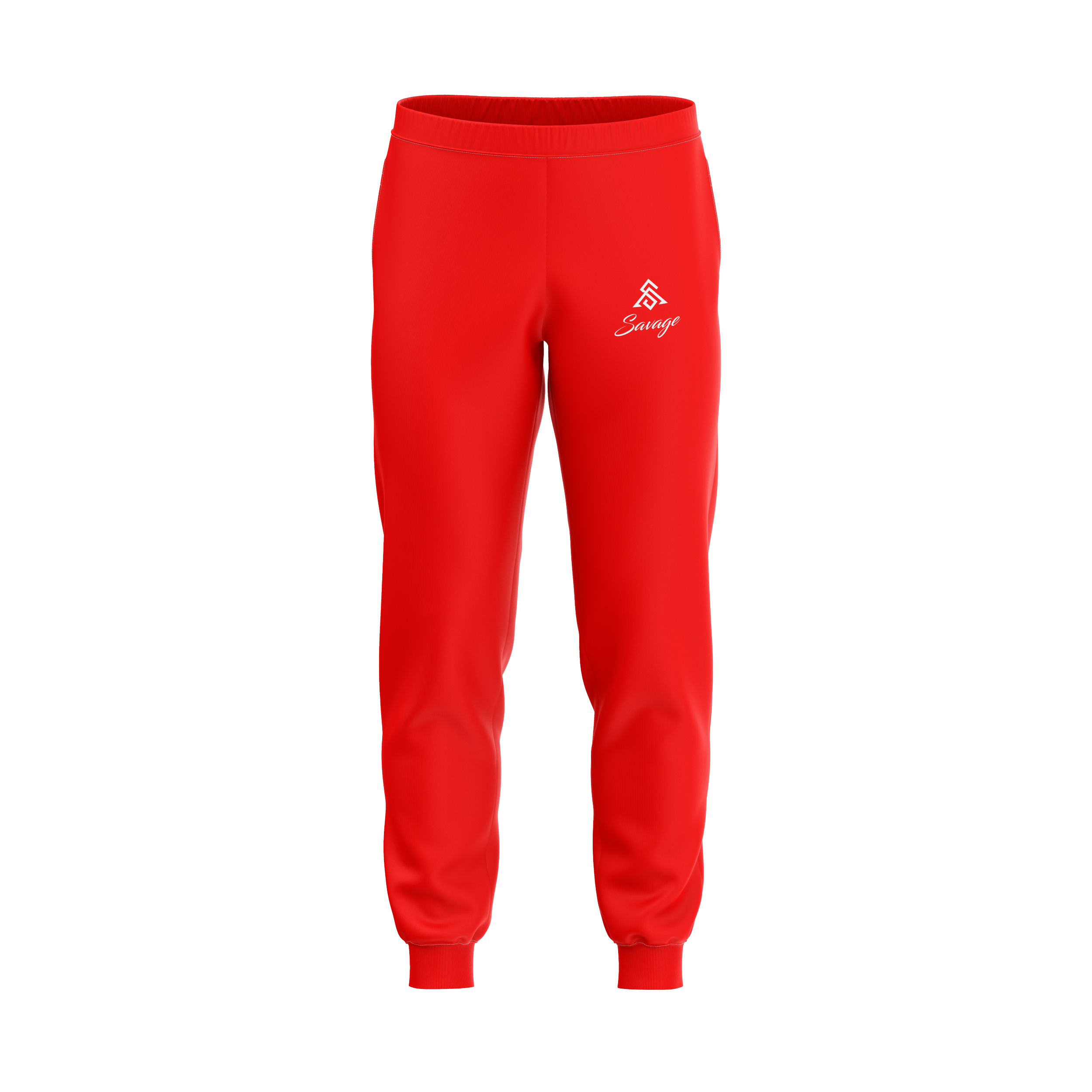 Savage Red Joggers