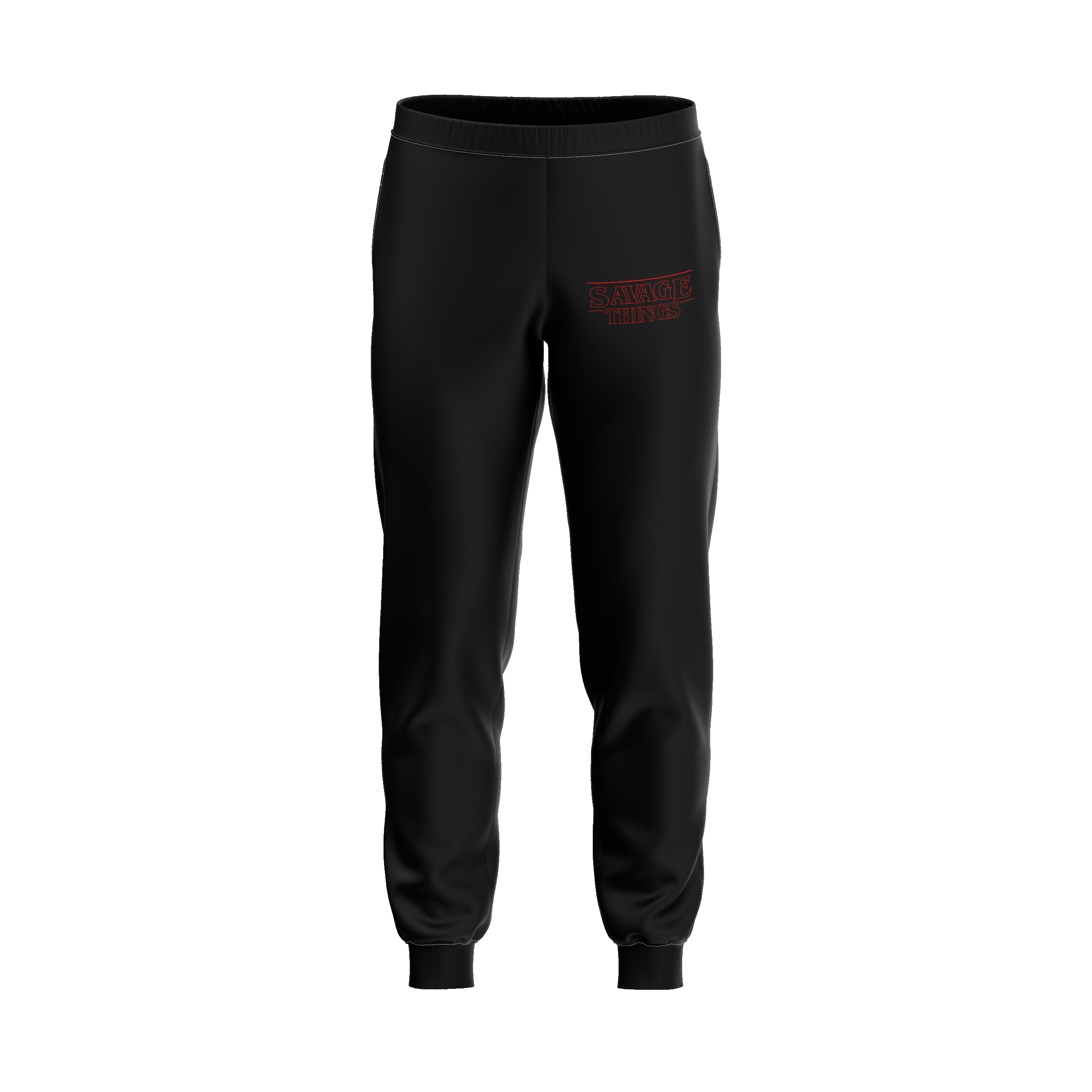 Black Savage Things Joggers