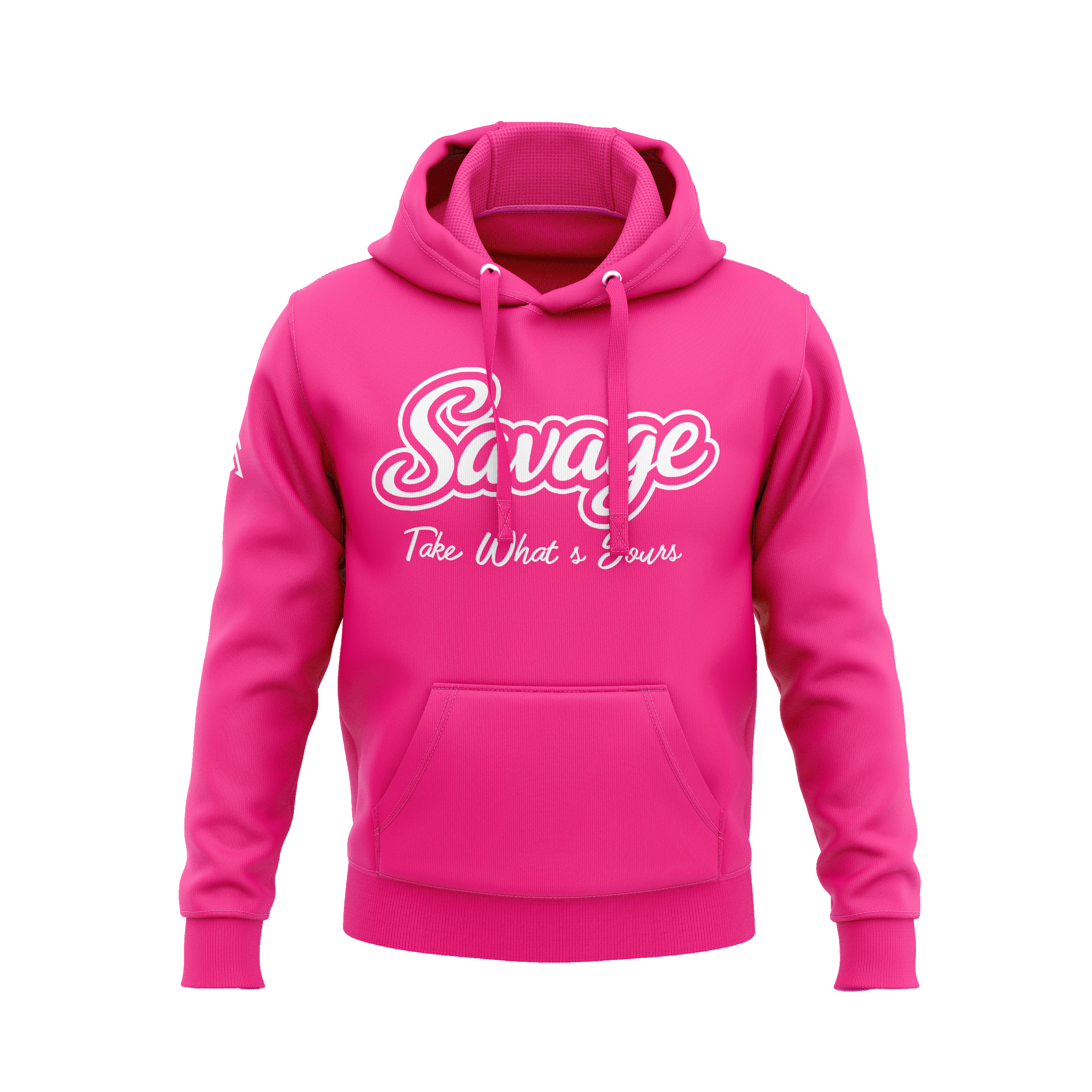 Pink Savage Barbie Hoodie