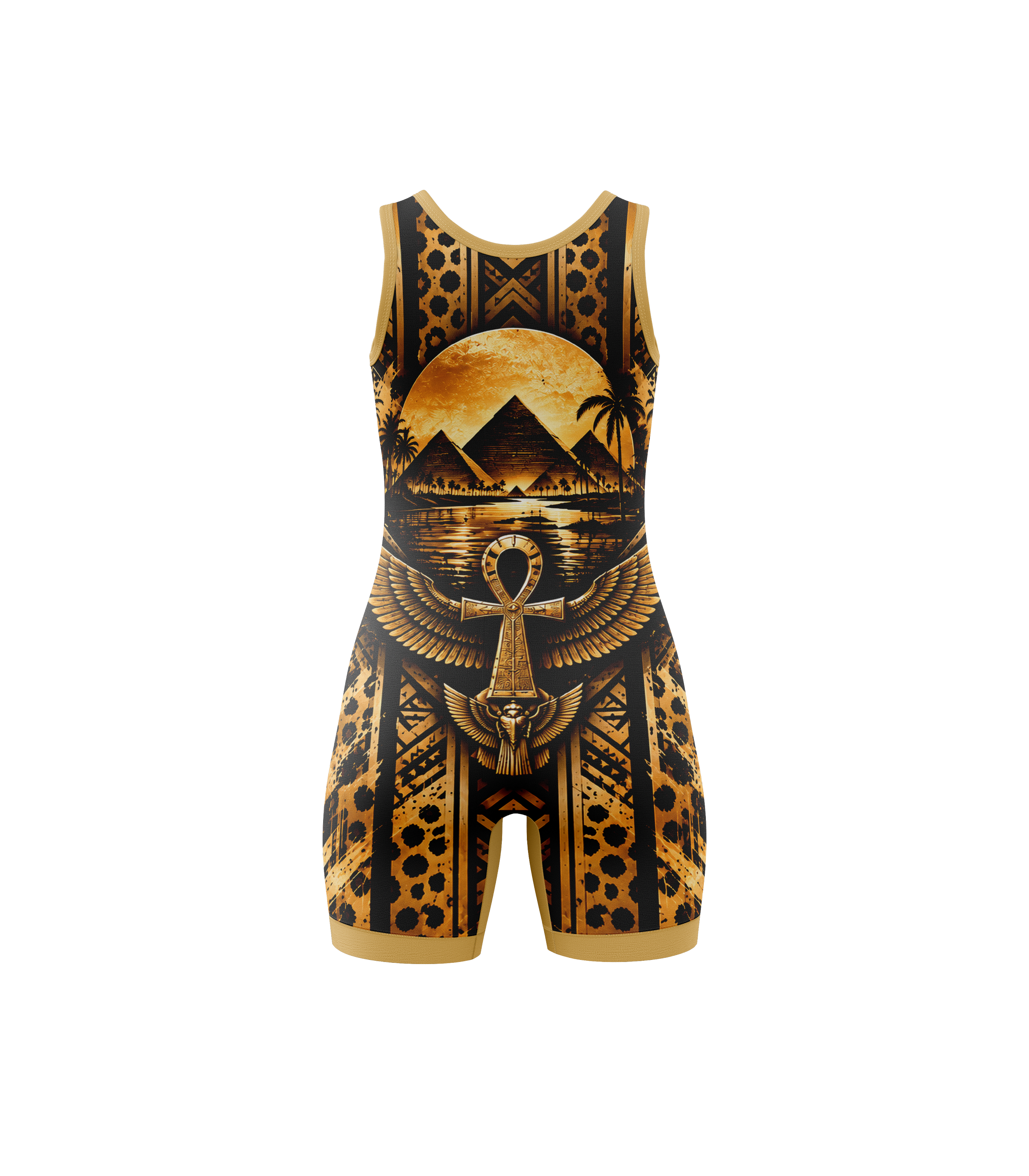 Girl Nubian Princess Singlet (Back View) copy.png