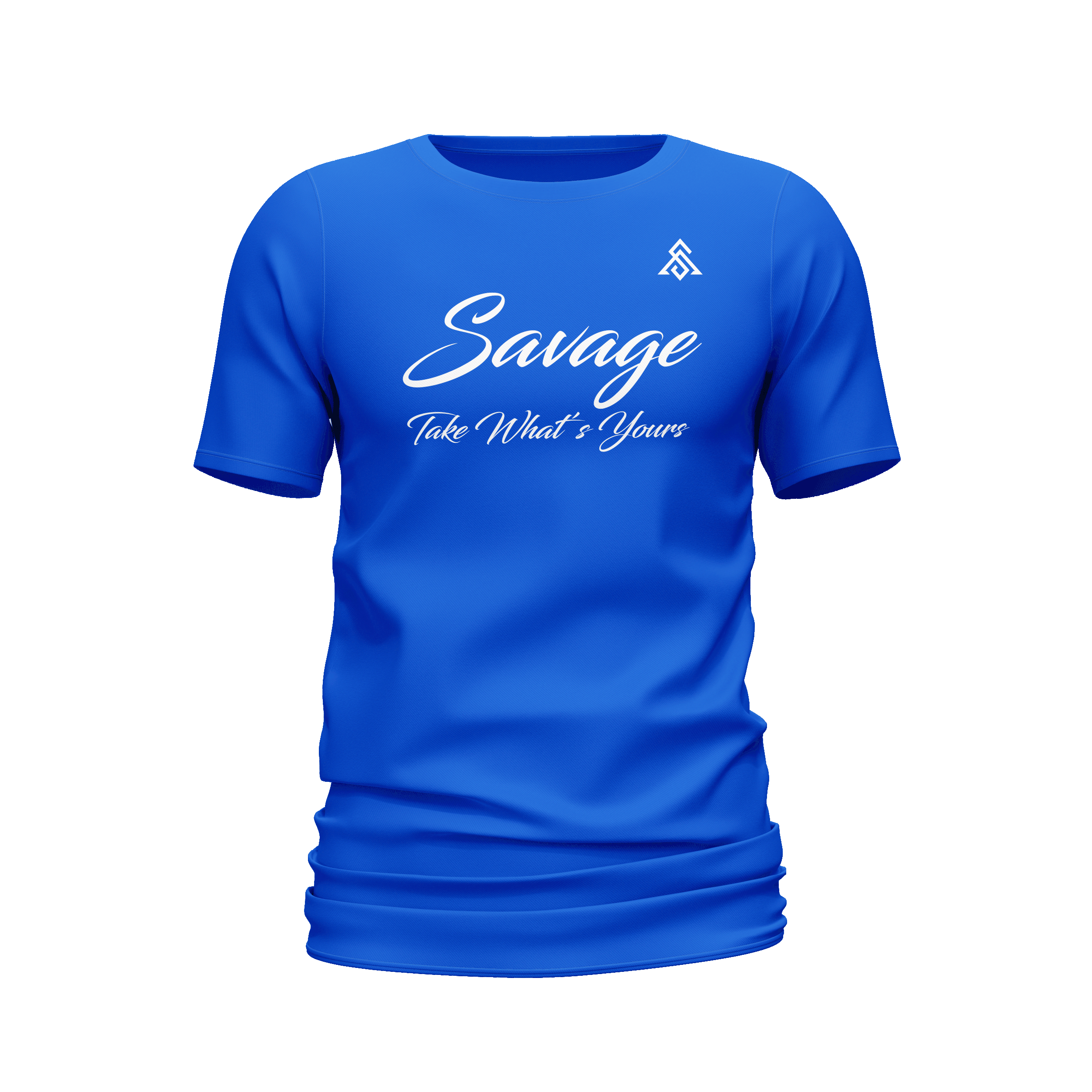 Savage Blue Cotton Shirt
