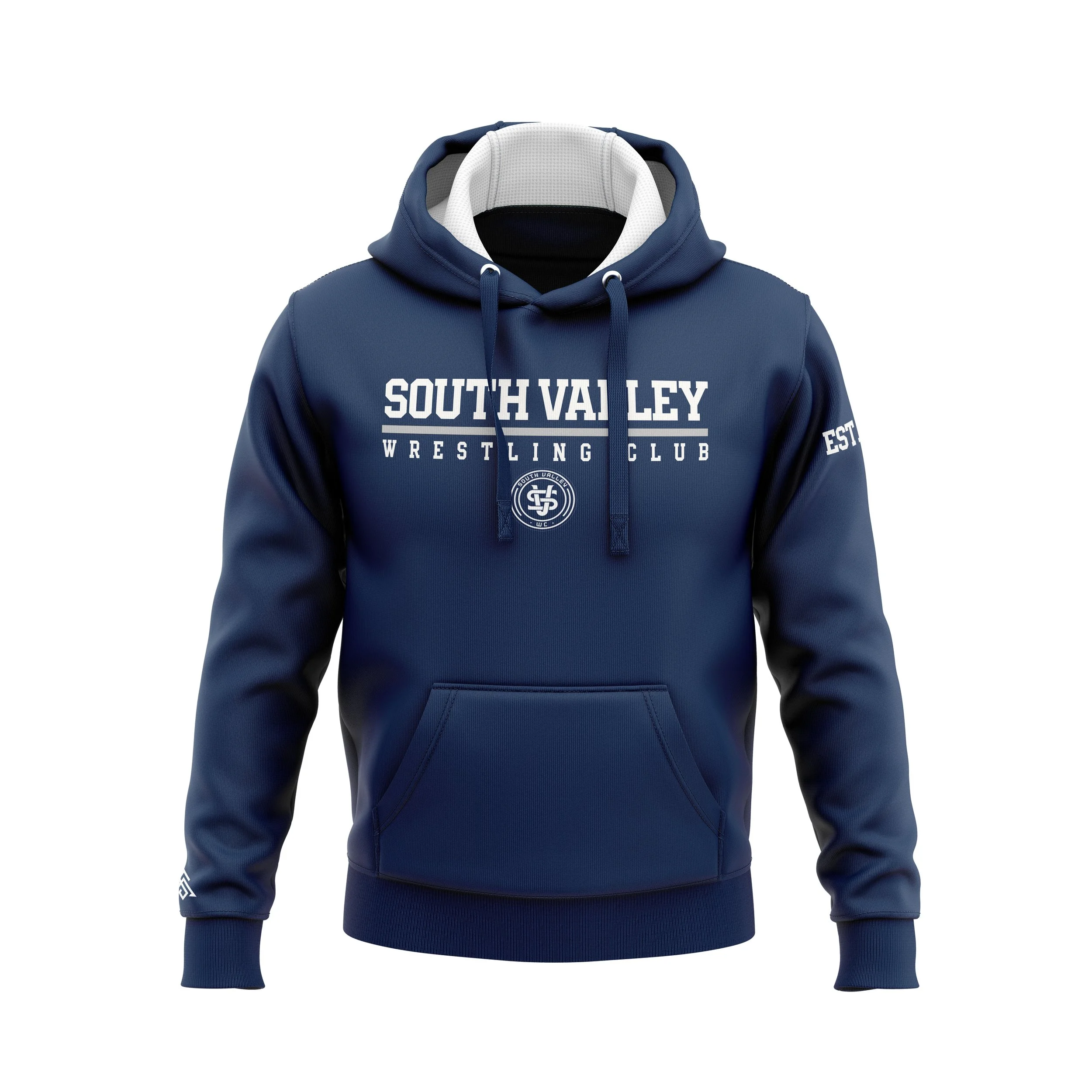 SVWC Blue Cotton Hoodie