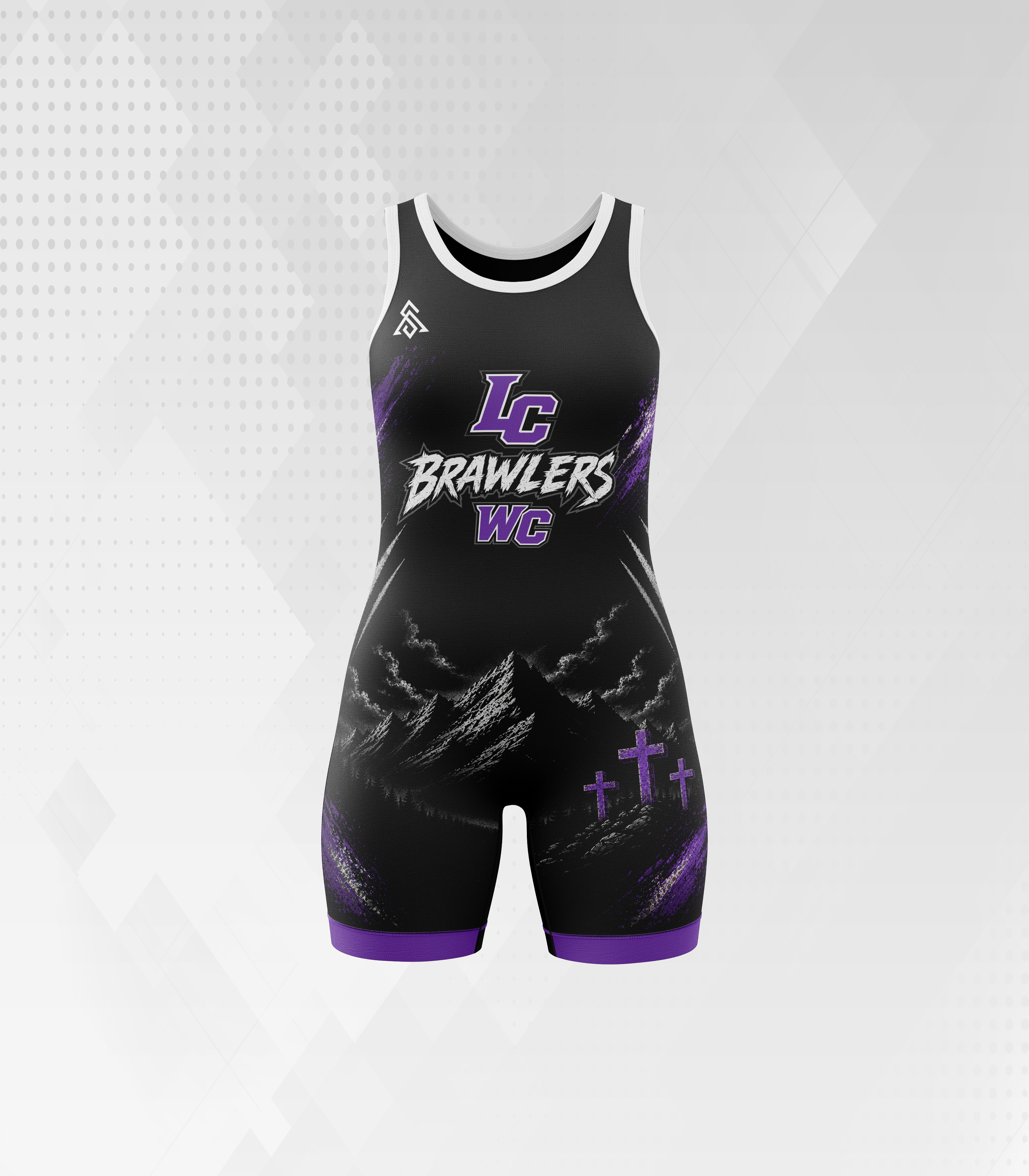 LC Brawlers Singlet (Girls)