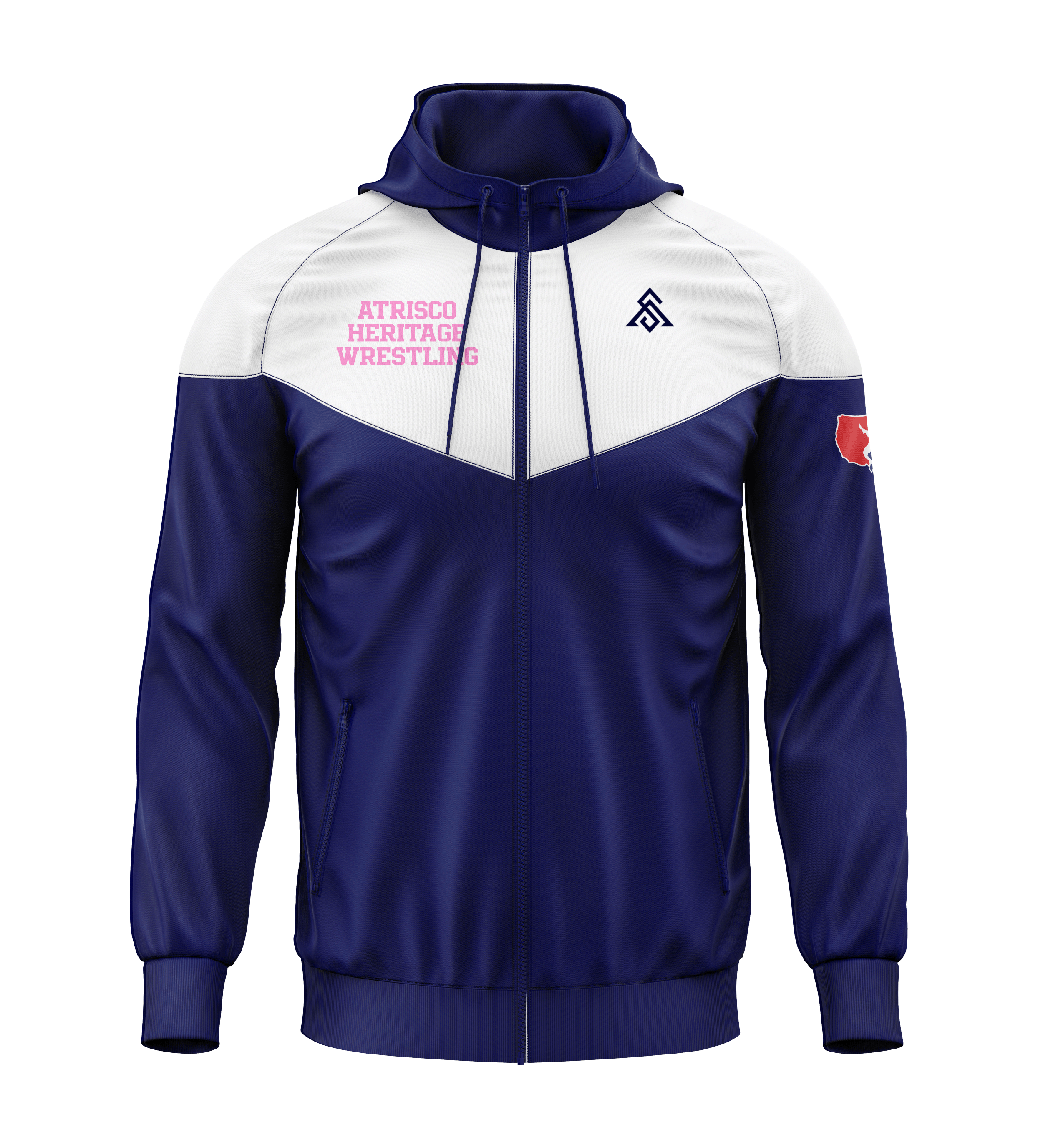 AHA Windbreaker Lady 2 (Front View) copy 2.gif