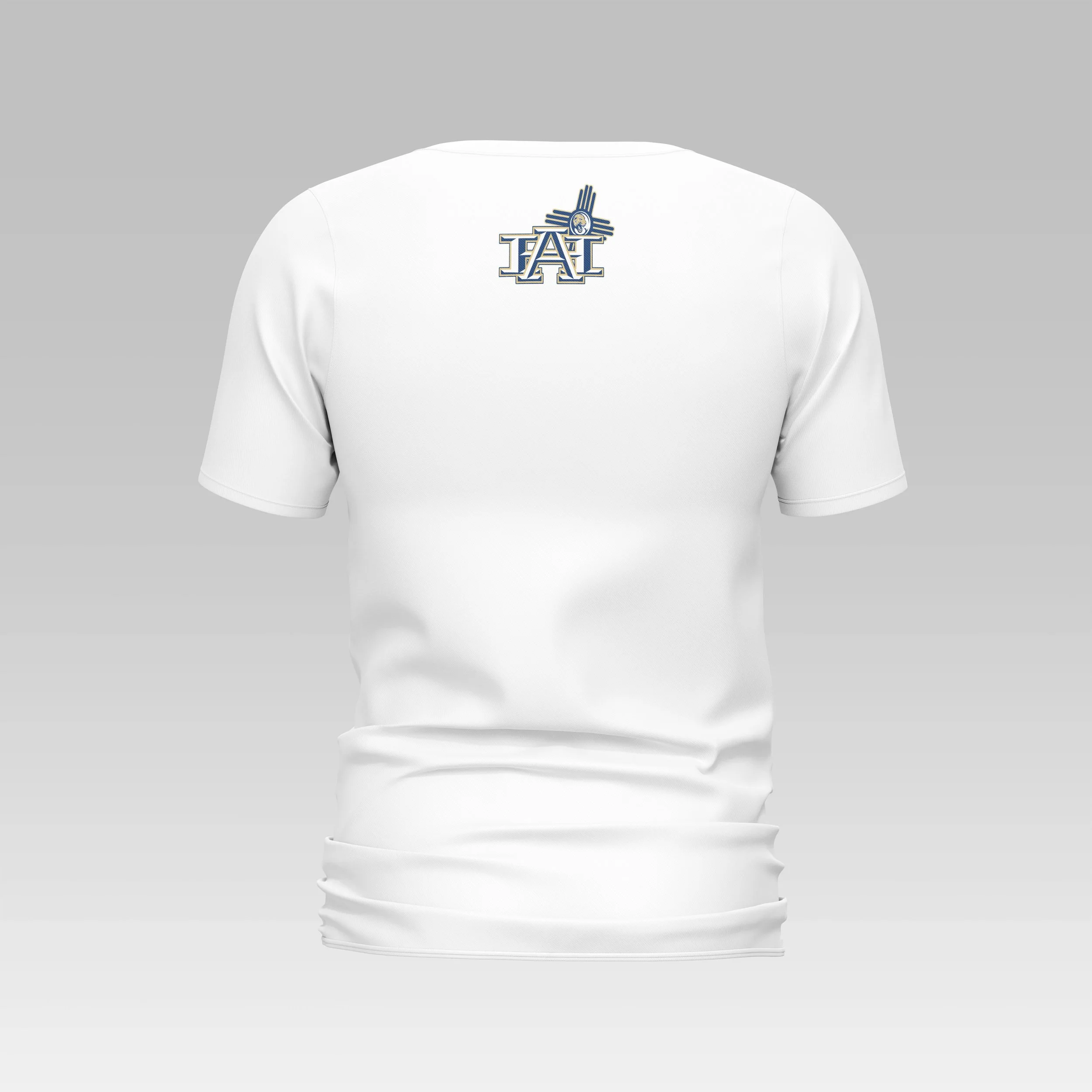 Best Buddies White AHA Cotton Shirt (Back View) copy.jpg