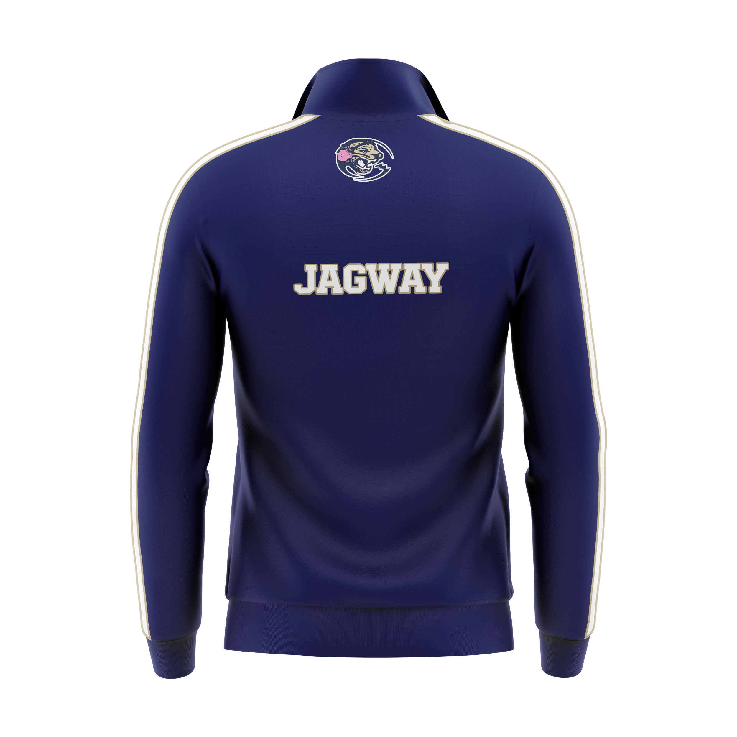 AHA BLUE Ladys Track Jacket (Back View)  copy 2.gif