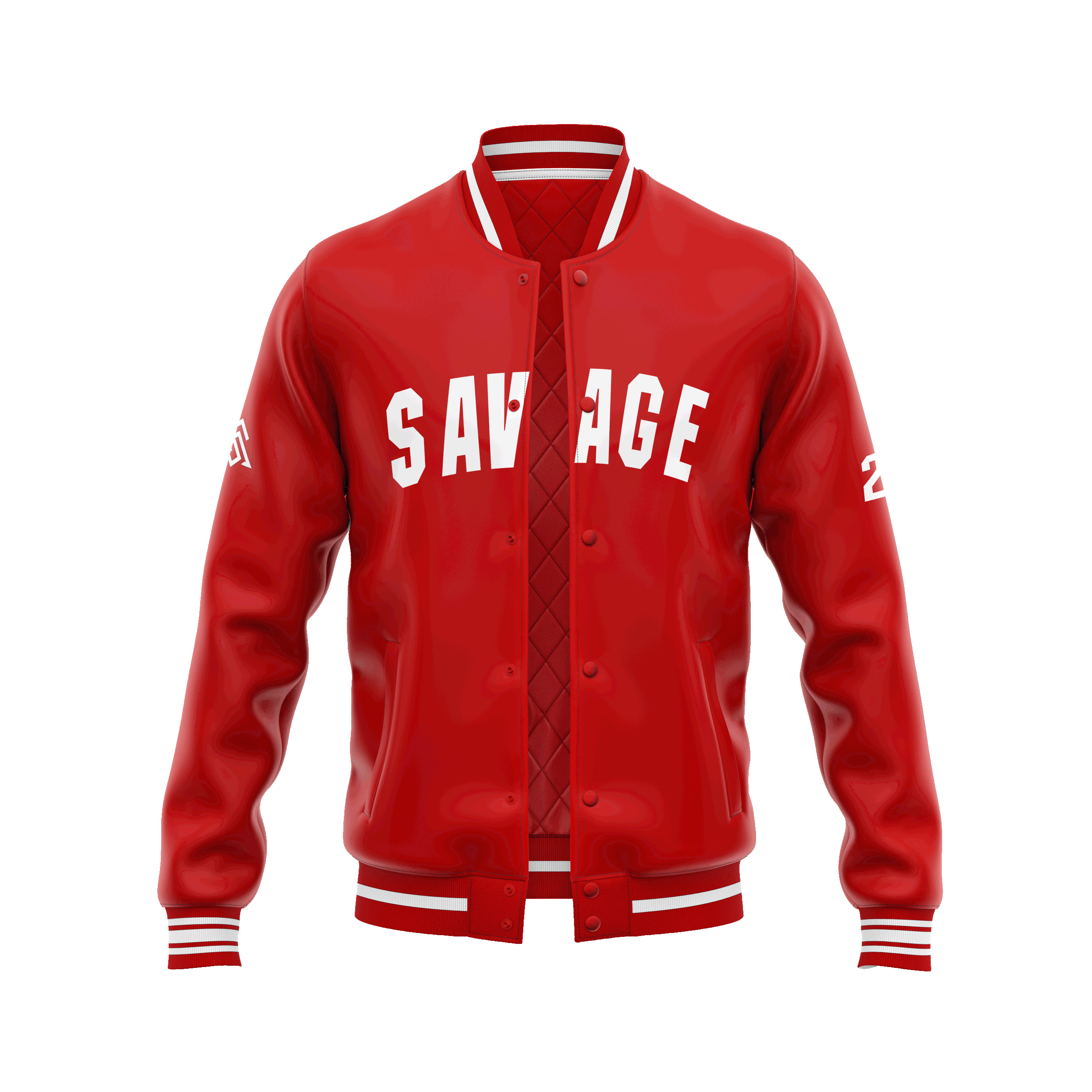 Satin Varsity Red Bomber (Front View) copy 2.gif