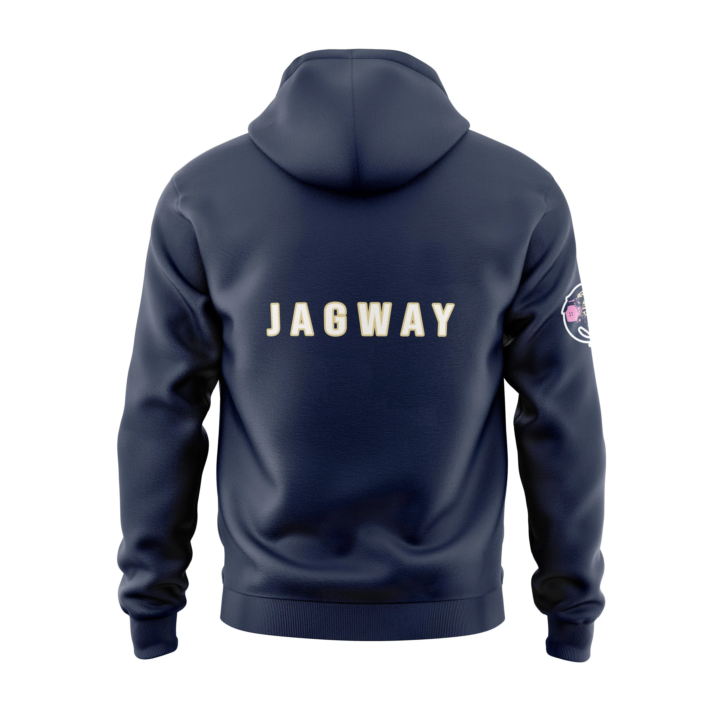 AHA Ladies Blue Hoodie (Back View) copy.jpg