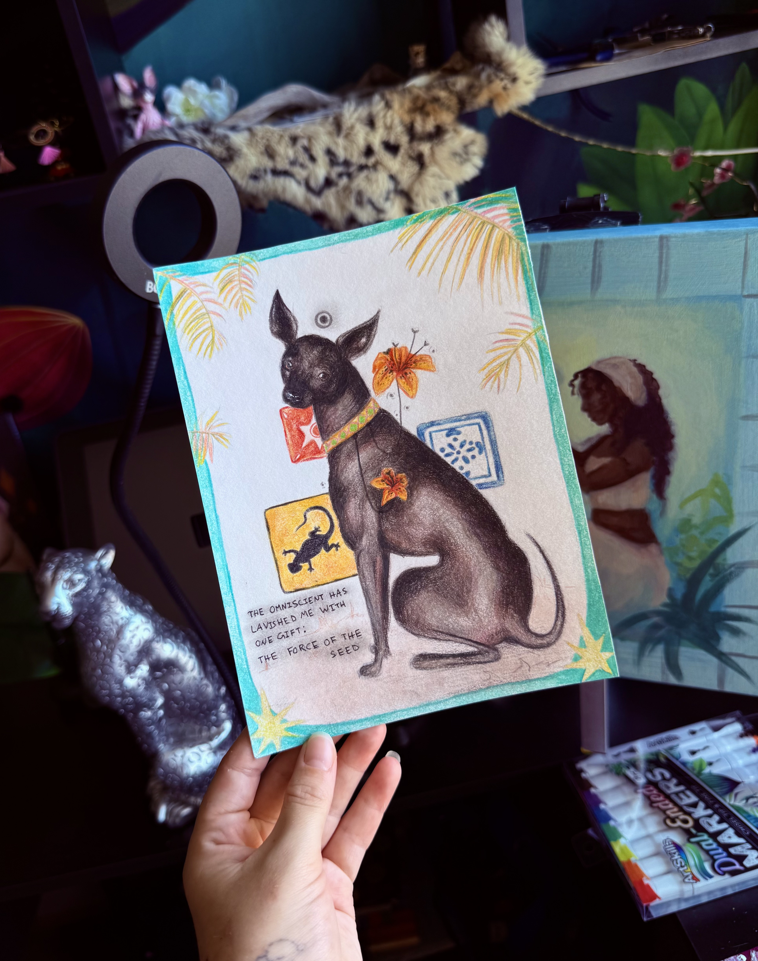 Agave Original Artwork by Minx