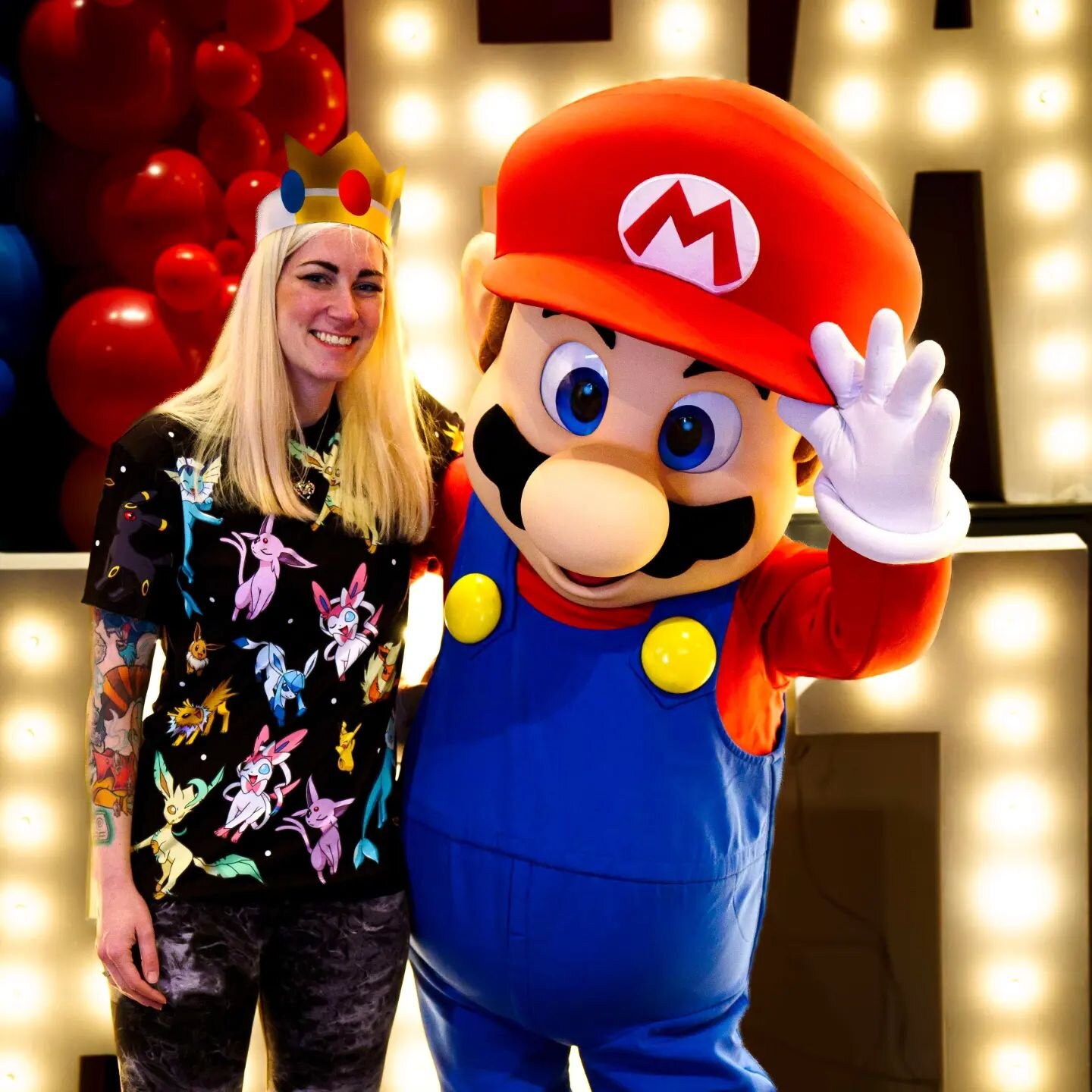 Here are a few more from Friday's #Mar10Day festivities! I had a blast playing all of the games featuring our favourite plumber, and I won a Mario Kart challenge 🎉🥳

📸 by @byteordermarc