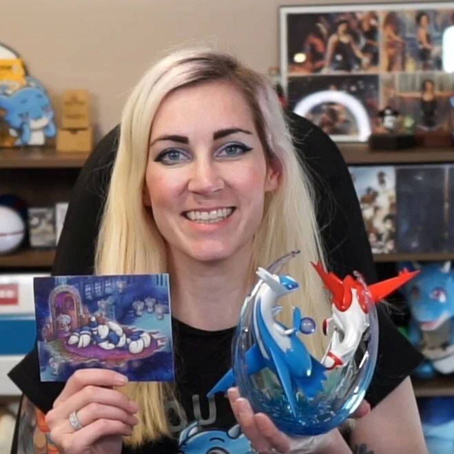 Sending a big thank you to @pokemkn for this stunning Latias and Latios figure that now proudly sits on my shelf! Also a huge shout-out to @twitchrivals for putting on an epic Pok&eacute;mon event that pushed me to my limits. Proud to say I achieved 
