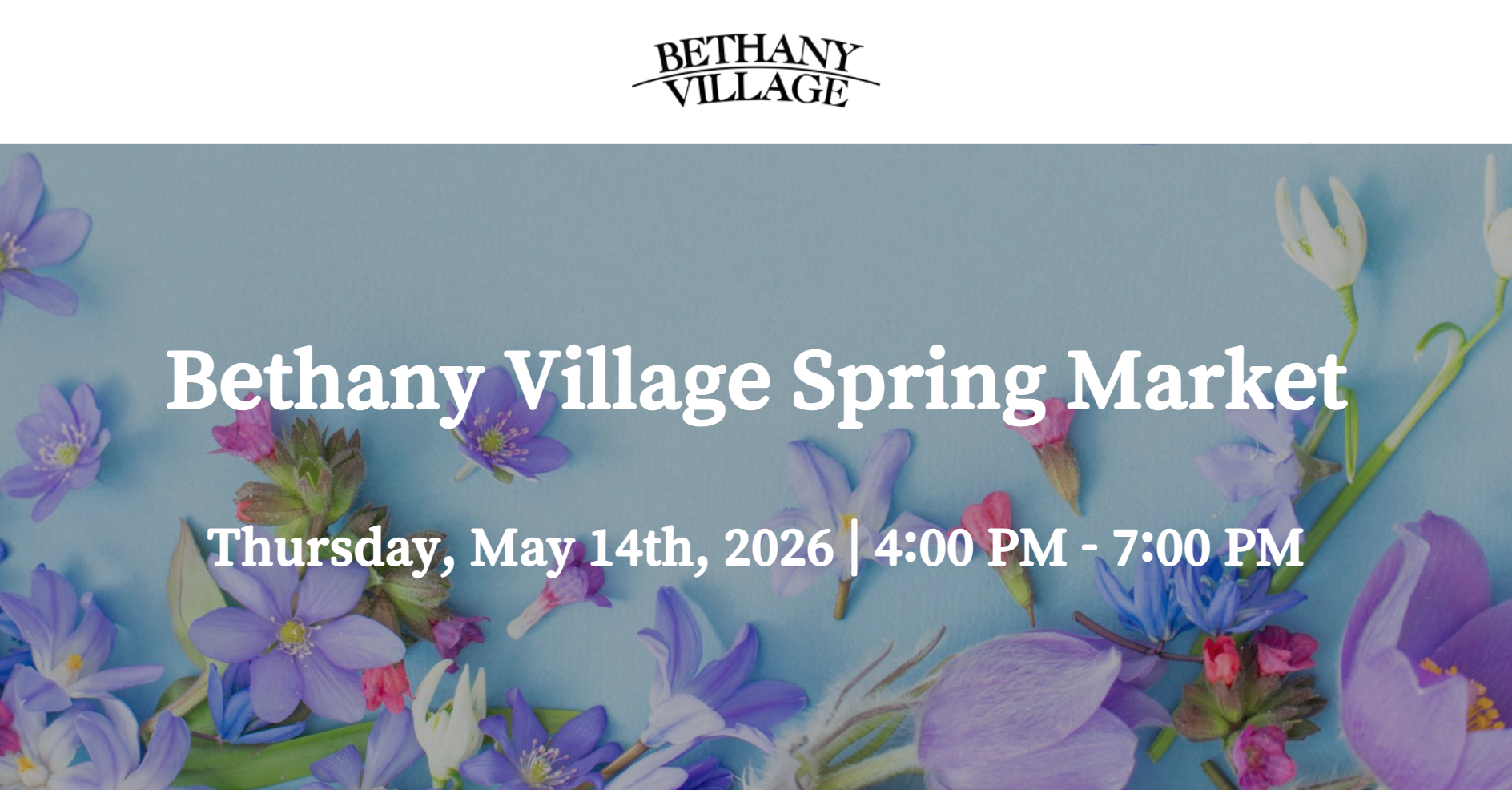 Spring Market at Bethany Village
