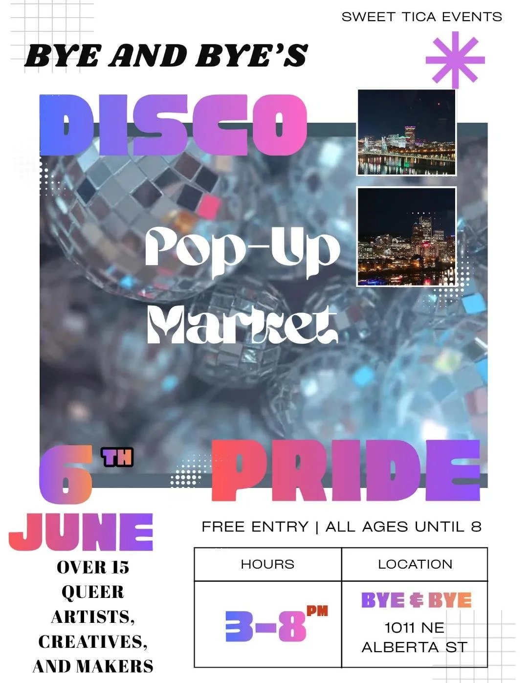 Disco Pride Pop-up Market