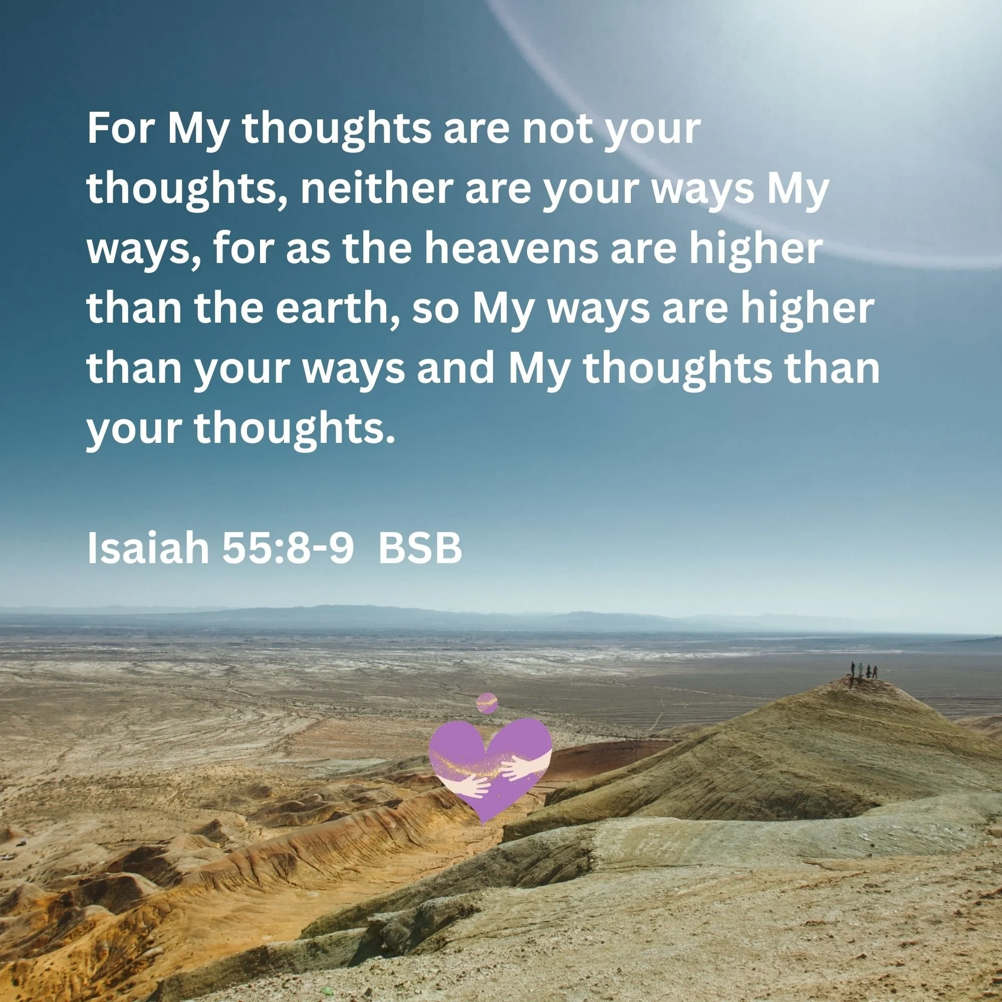 His Ways Are Not Our Ways