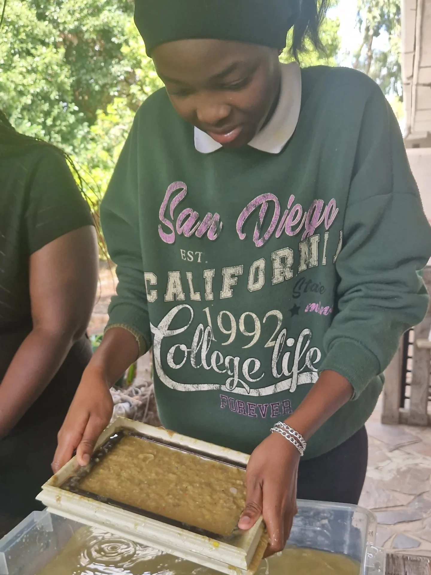 Turning trash into something beautiful. We walk past litter every day, so it&rsquo;s extra special to slow down and create something useful out of the overlooked.