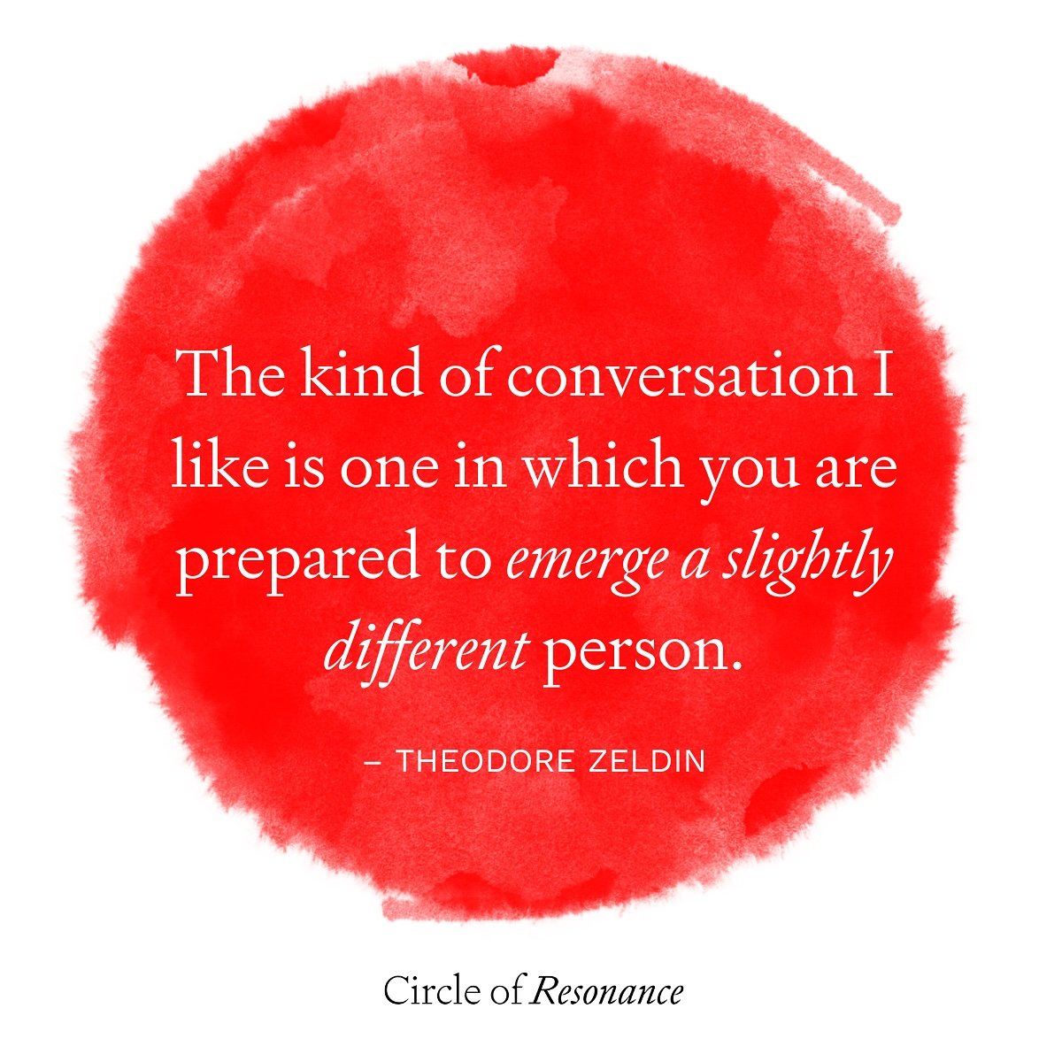 One of the most profound outcomes of dialogue is the realisation that we can disagree with someone&rsquo;s views while still recognising their humanity. Difference doesn&rsquo;t have to divide us; it can teach us.

This doesn&rsquo;t mean abandoning 