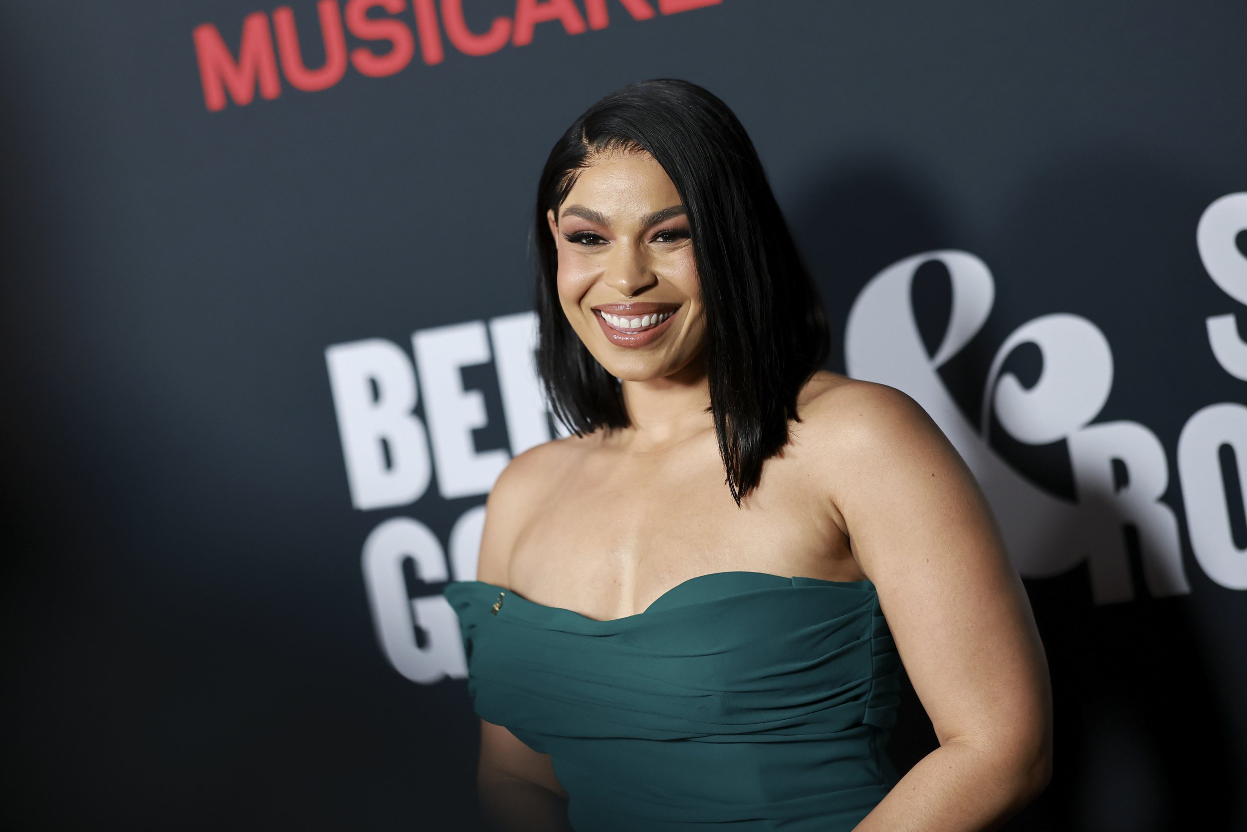  LOS ANGELES, CALIFORNIA - FEBRUARY 03: Jordin Sparks attends MusiCares Persons of the Year Honoring Berry Gordy and Smokey Robinson at Los Angeles Convention Center on February 03, 2023 in Los Angeles, California. (Photo by Matt Winkelmeyer/Getty Im