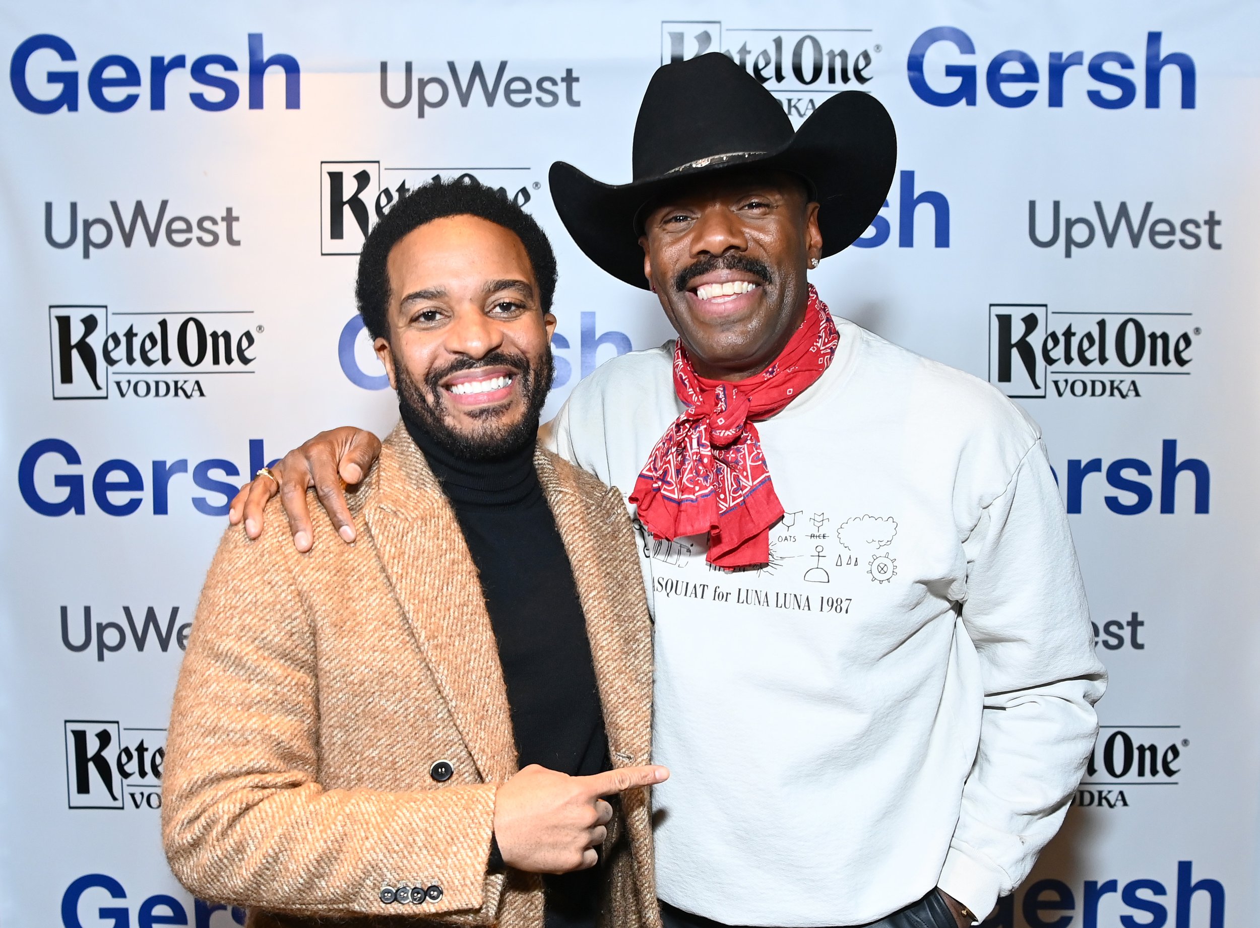 André Holland and Colman Domingo attend the Ketel One Family Made Vodka Celebrates Filmmakers at the Official Gersh Agency Party at the Sundance Film Festival at Handle.jpg