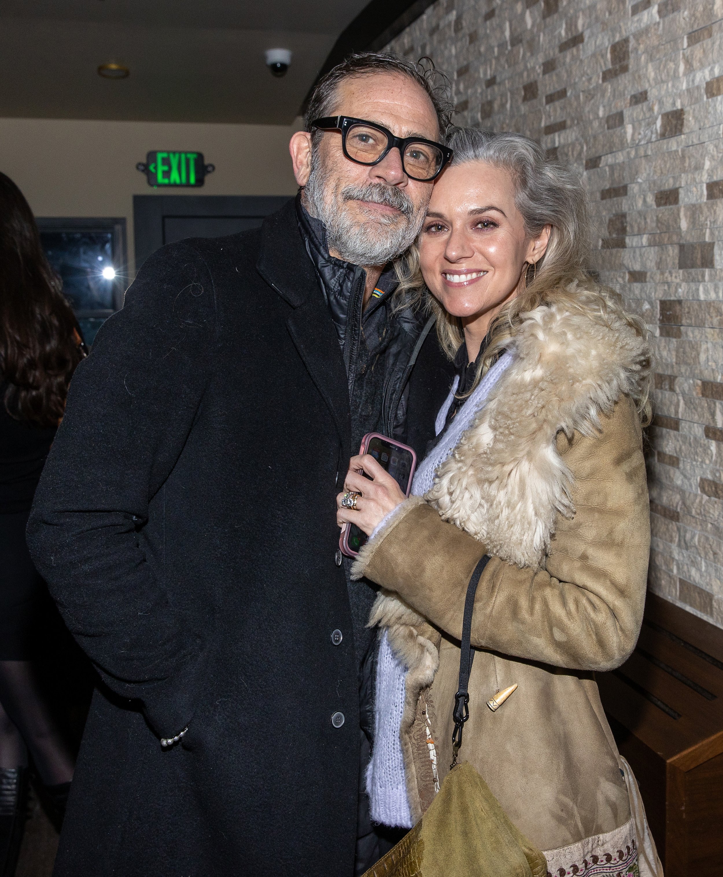 Jeffrey Dean Morgan (L) and Hilarie Burton attend as Ketel One Family Made Vodka celebrates the cast of My Old Ass at the Sundance Film Festival at Star Bar.jpg