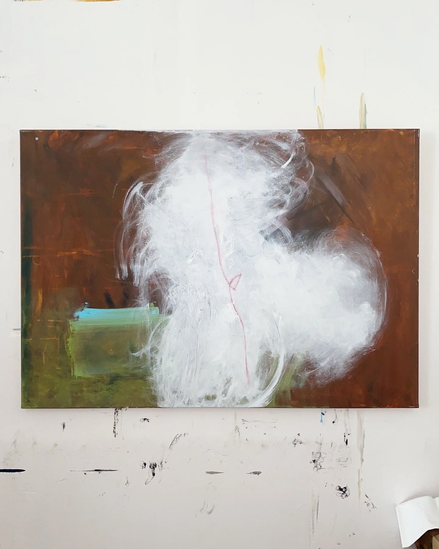 GHOST SERIES (Grief 4), 70x100cm, 2025