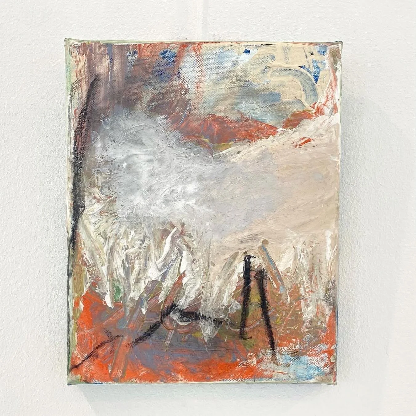 Virginia's Teeth (Malibu), 29.5x23.5cm, 2024