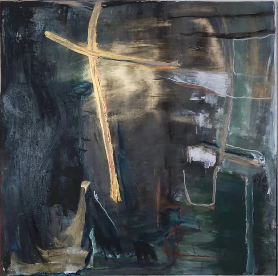Ode to Owe, 100x100cm, 2019