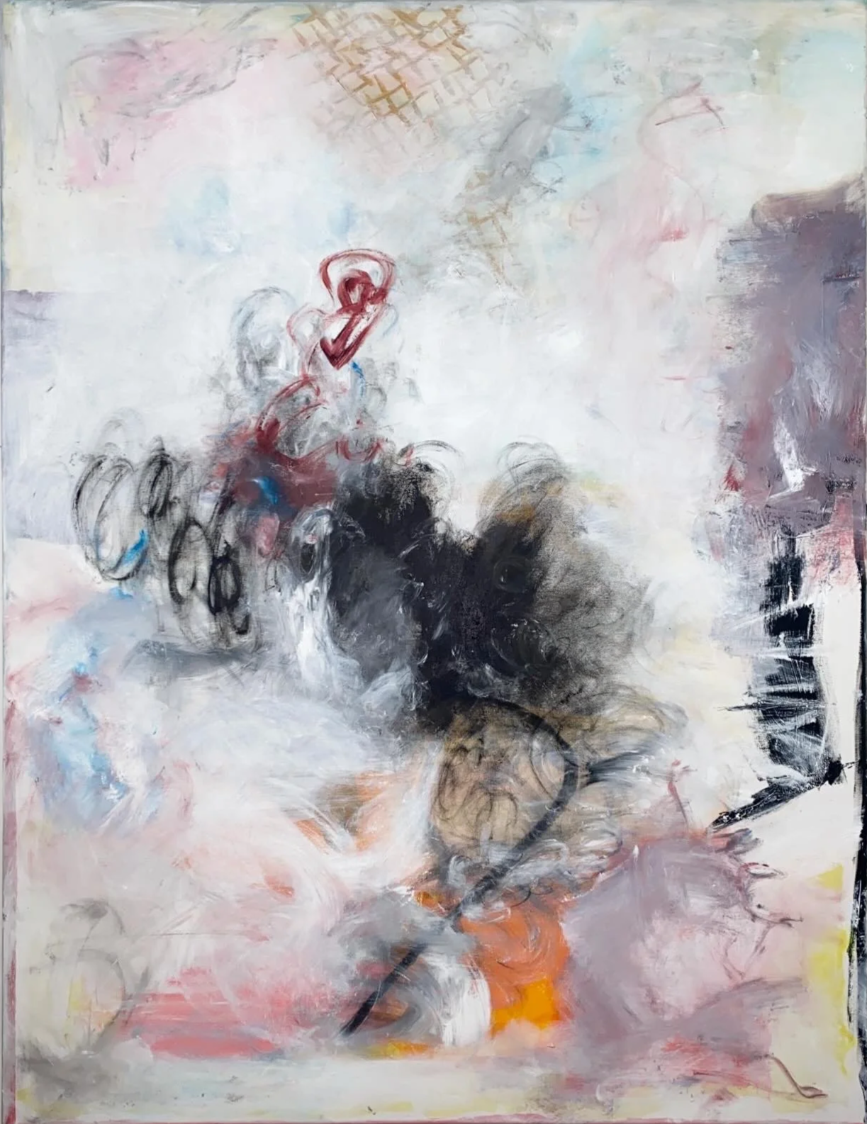 Untitled (Bubble Gum Play), 130x100cm, 2025