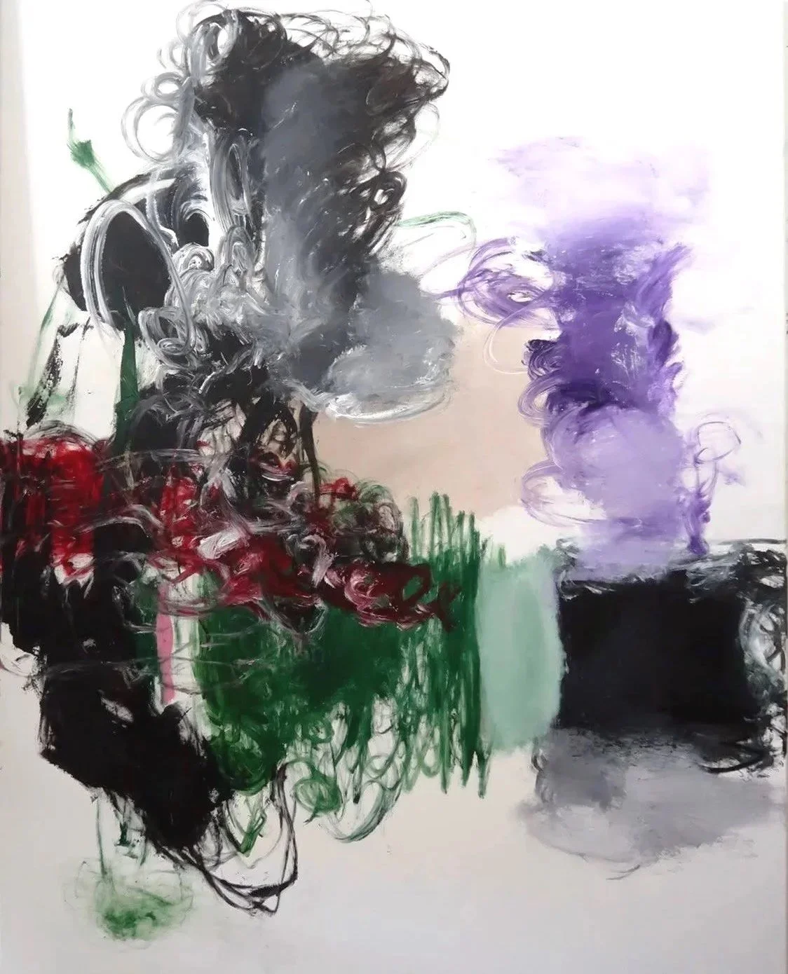 The Flip Off, 150x120cm, 2026