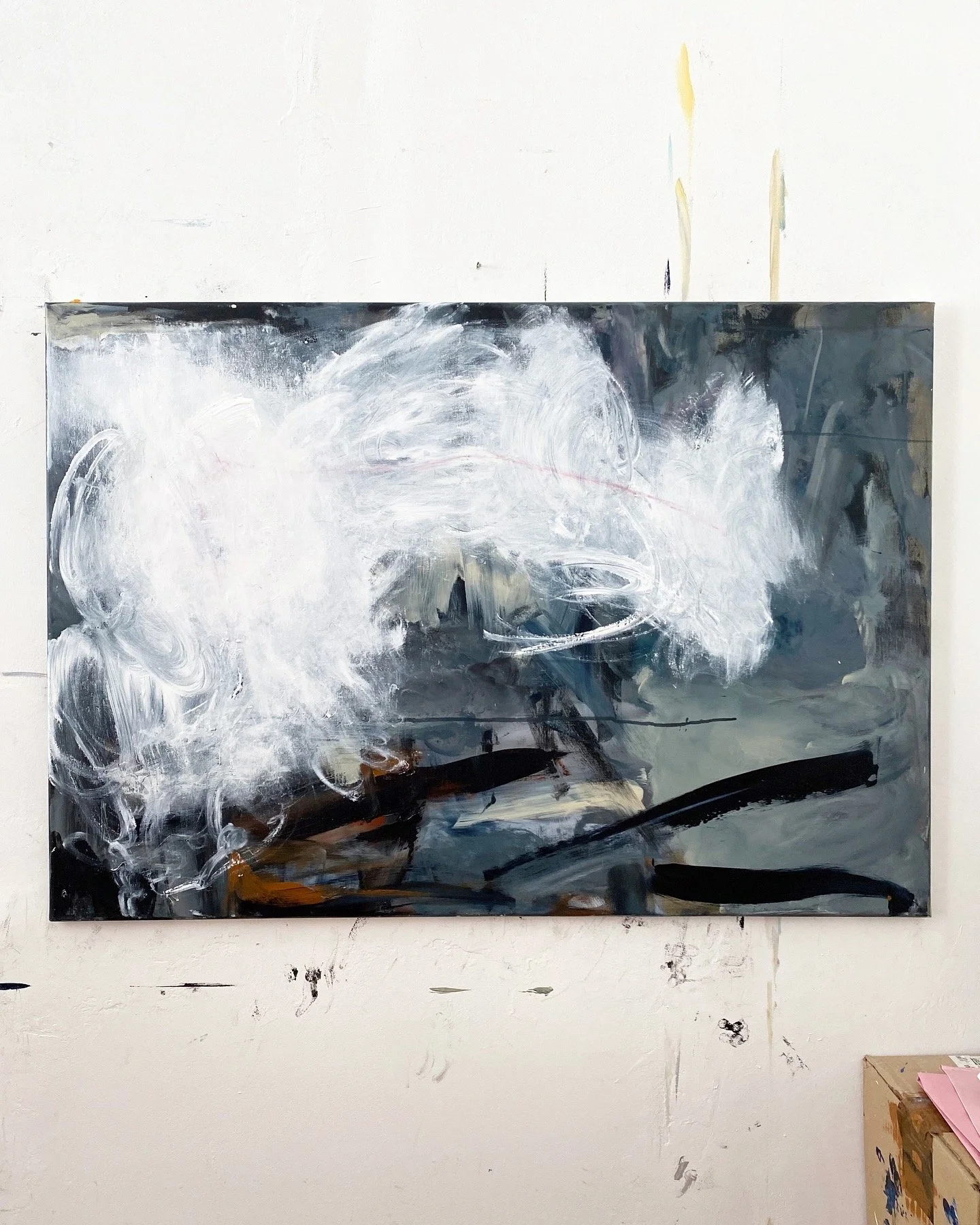 GHOST SERIES (Grief 7), 70x100cm, 2025