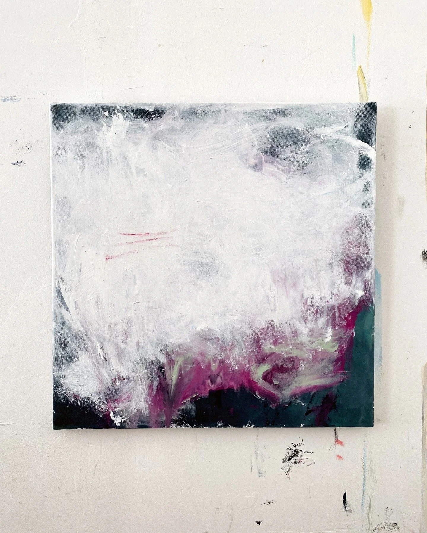 GHOST SERIES (Grief 8), 50x50cm, 2025