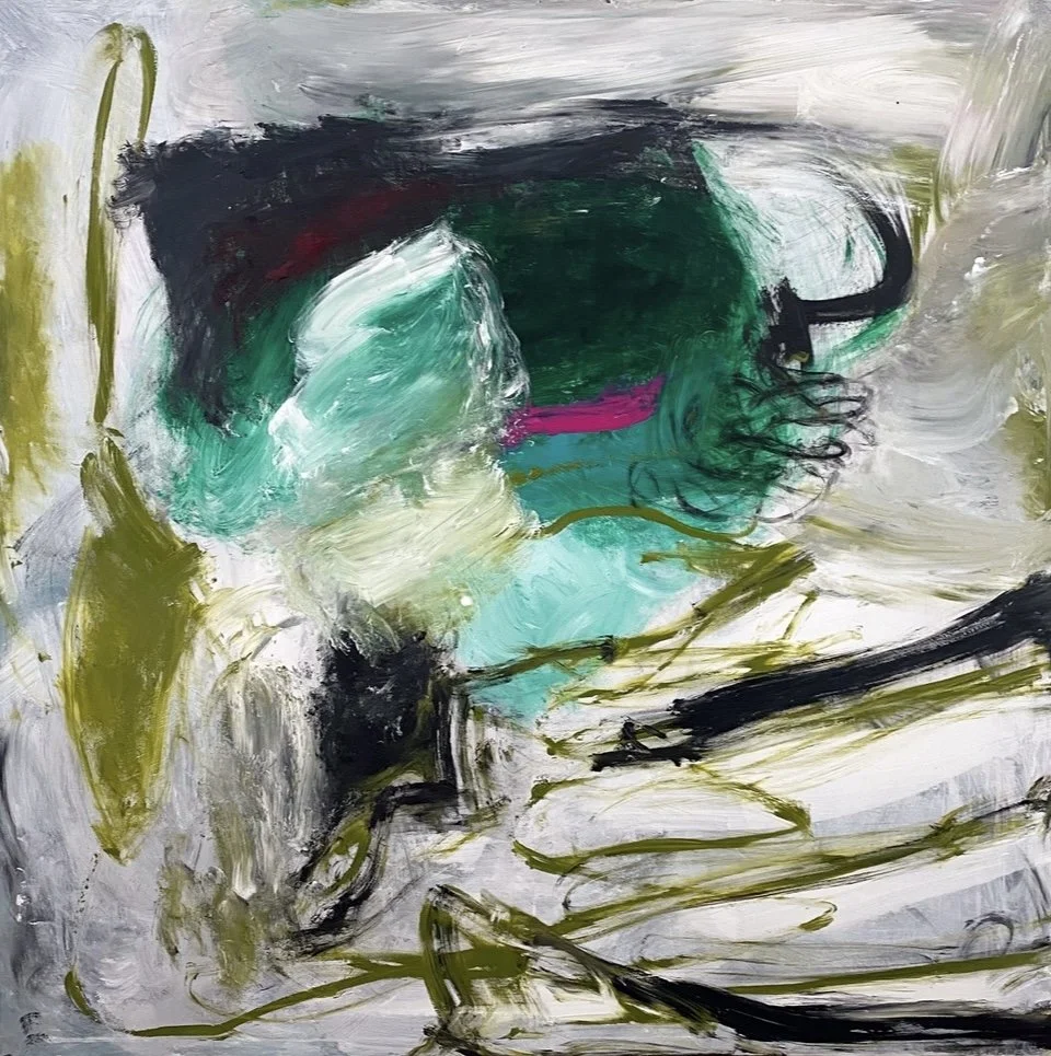 Caroline's Magic Water, 90x90cm, 2025